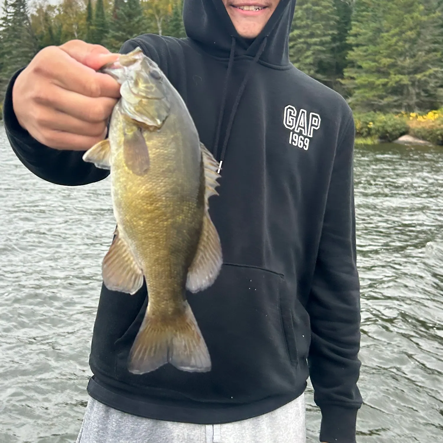 Smallmouth bass caught on Fishbrain