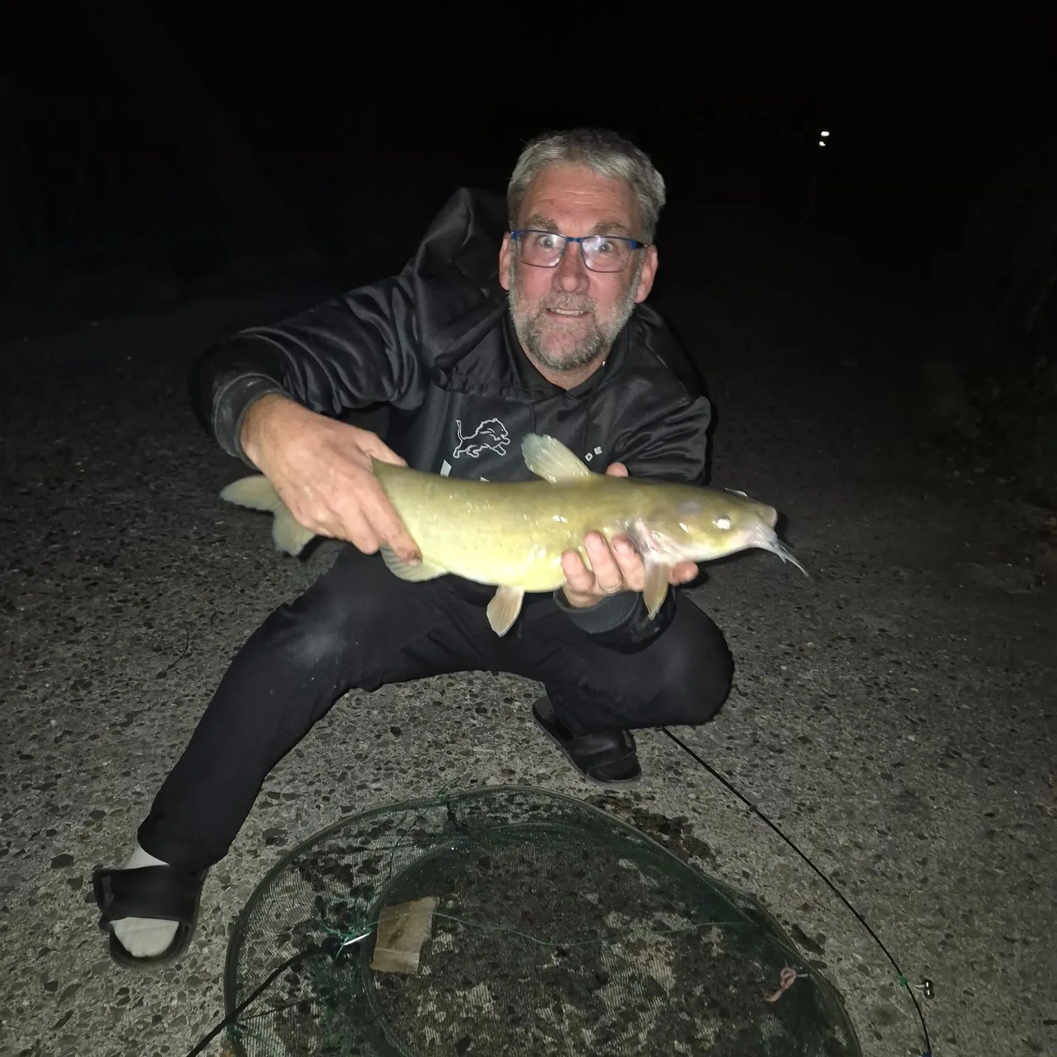 Channel catfish caught on Fishbrain