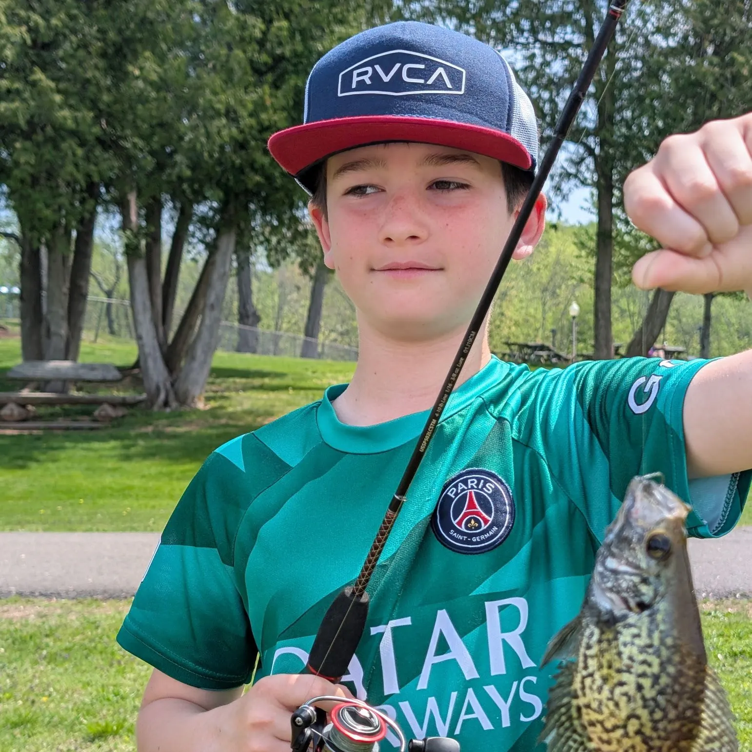 recently logged catches