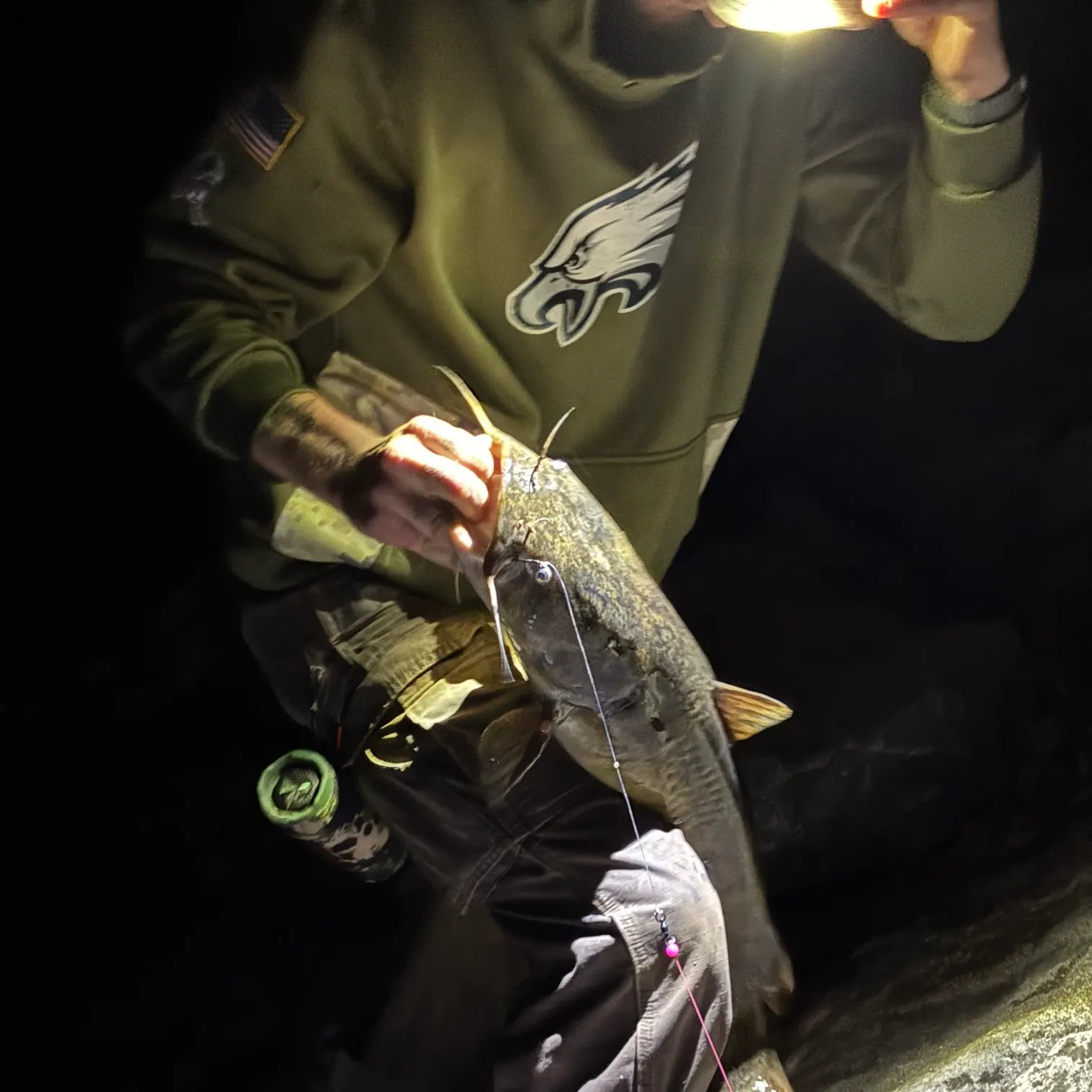 recently logged catches