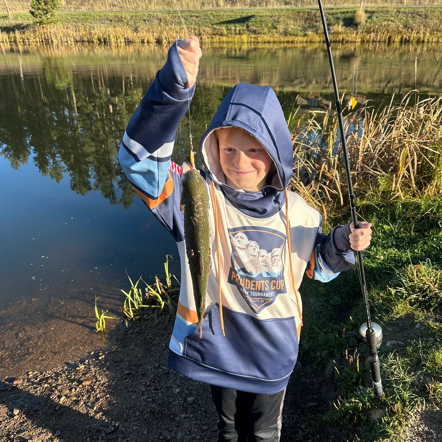 Rainbow trout caught on Fishbrain