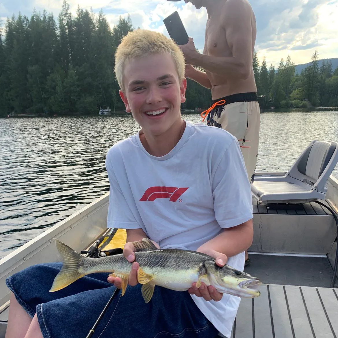 Northern pikeminnow caught on Fishbrain