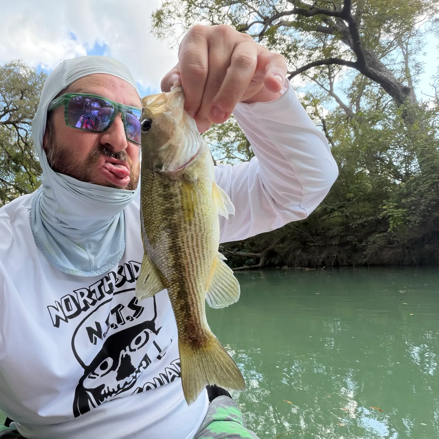 Spotted bass caught on Fishbrain