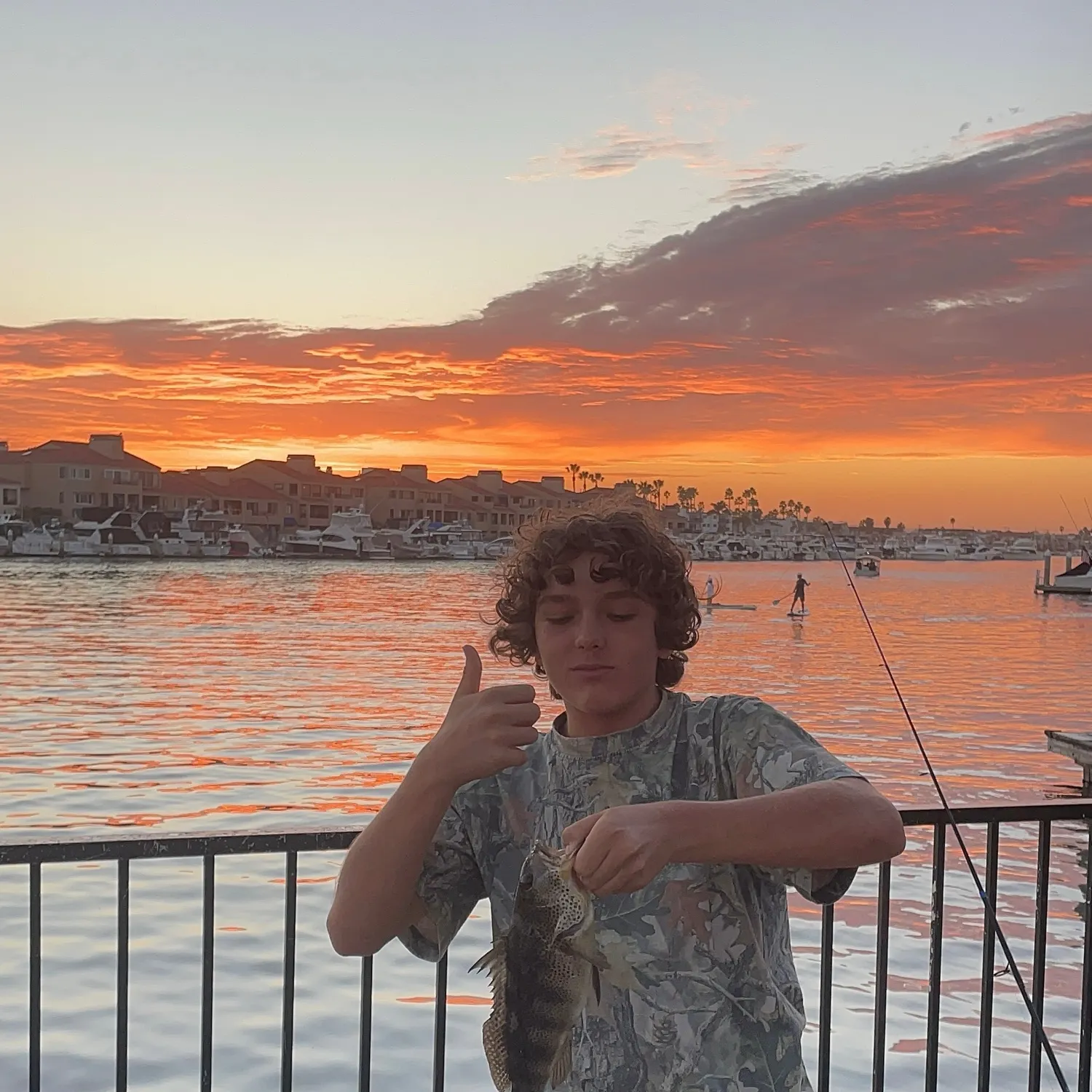 Spotted sand bass caught on Fishbrain