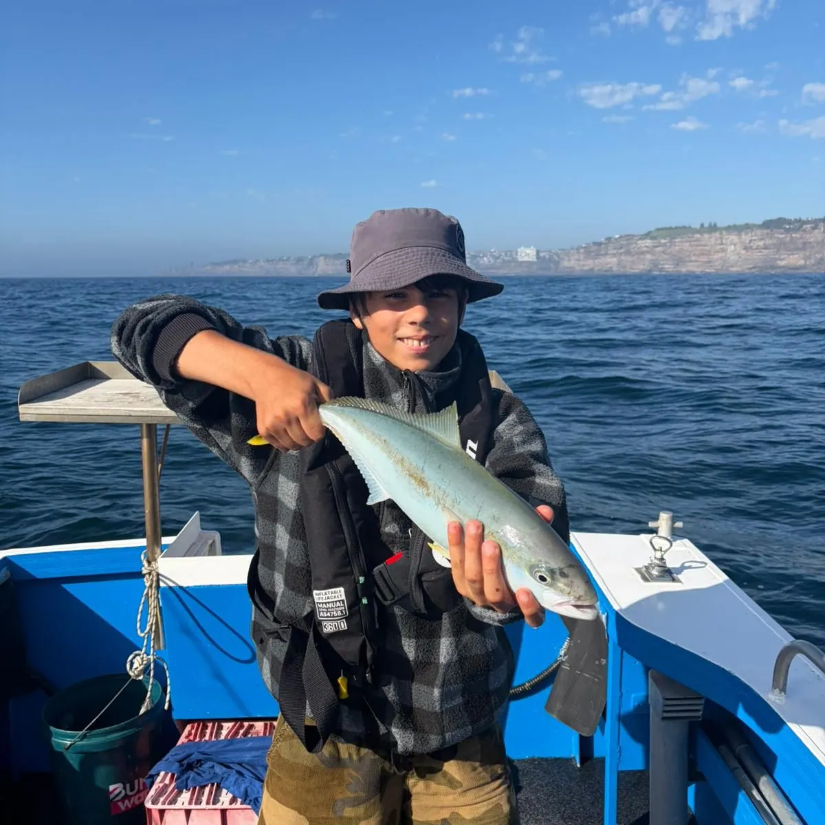 The most recent Southern yellowtail amberjack catches on Fishbrain