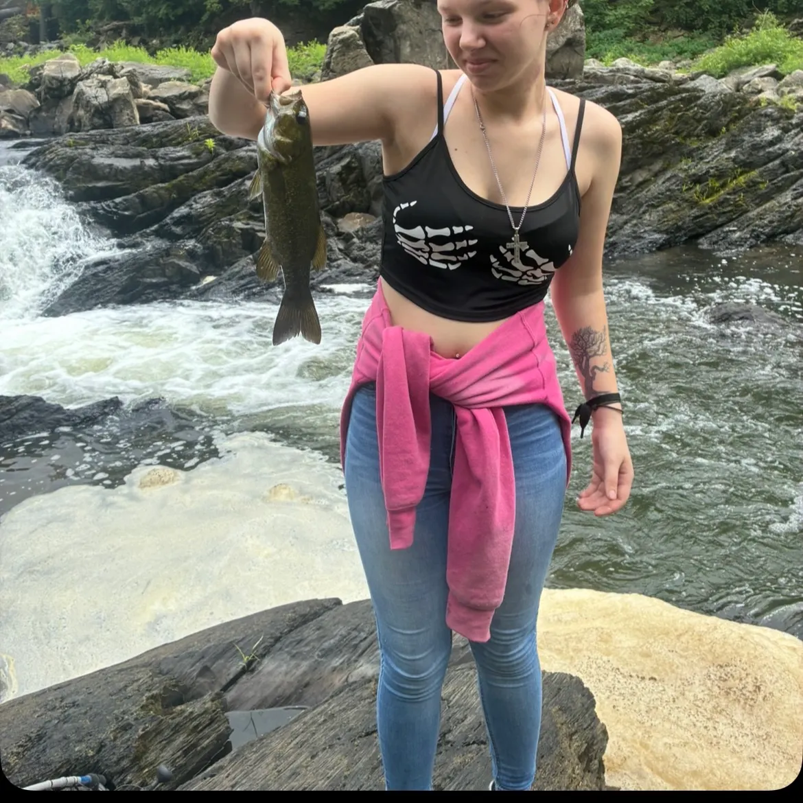 Smallmouth bass caught on Fishbrain