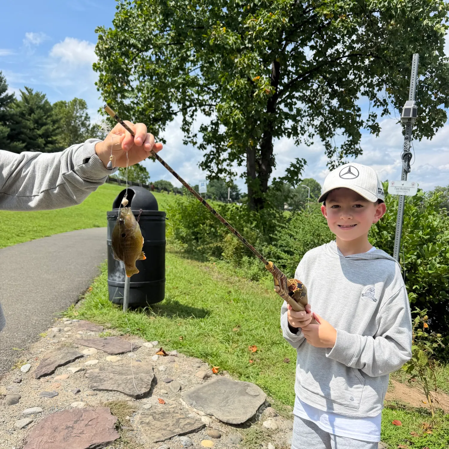 Bluegill caught on Fishbrain