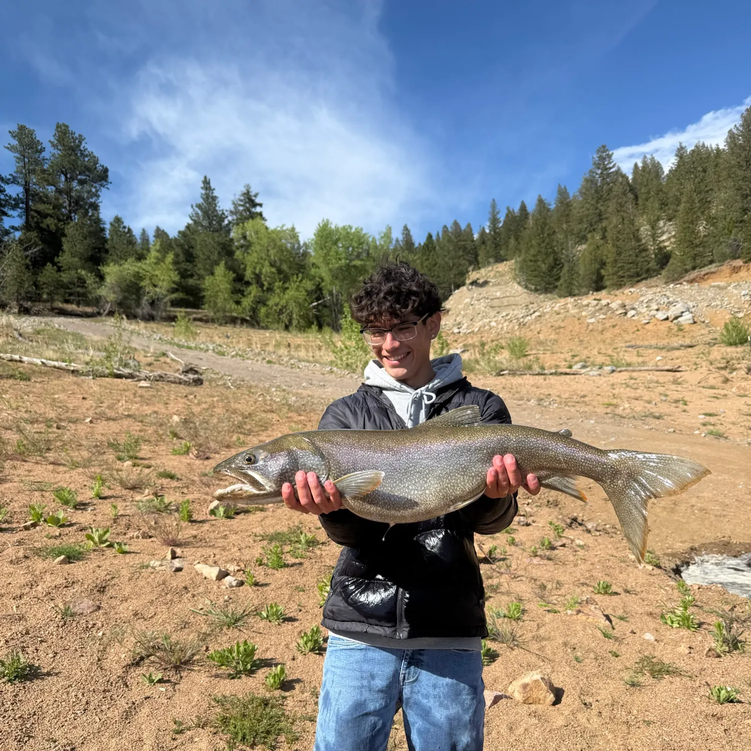 Lake char caught on Fishbrain