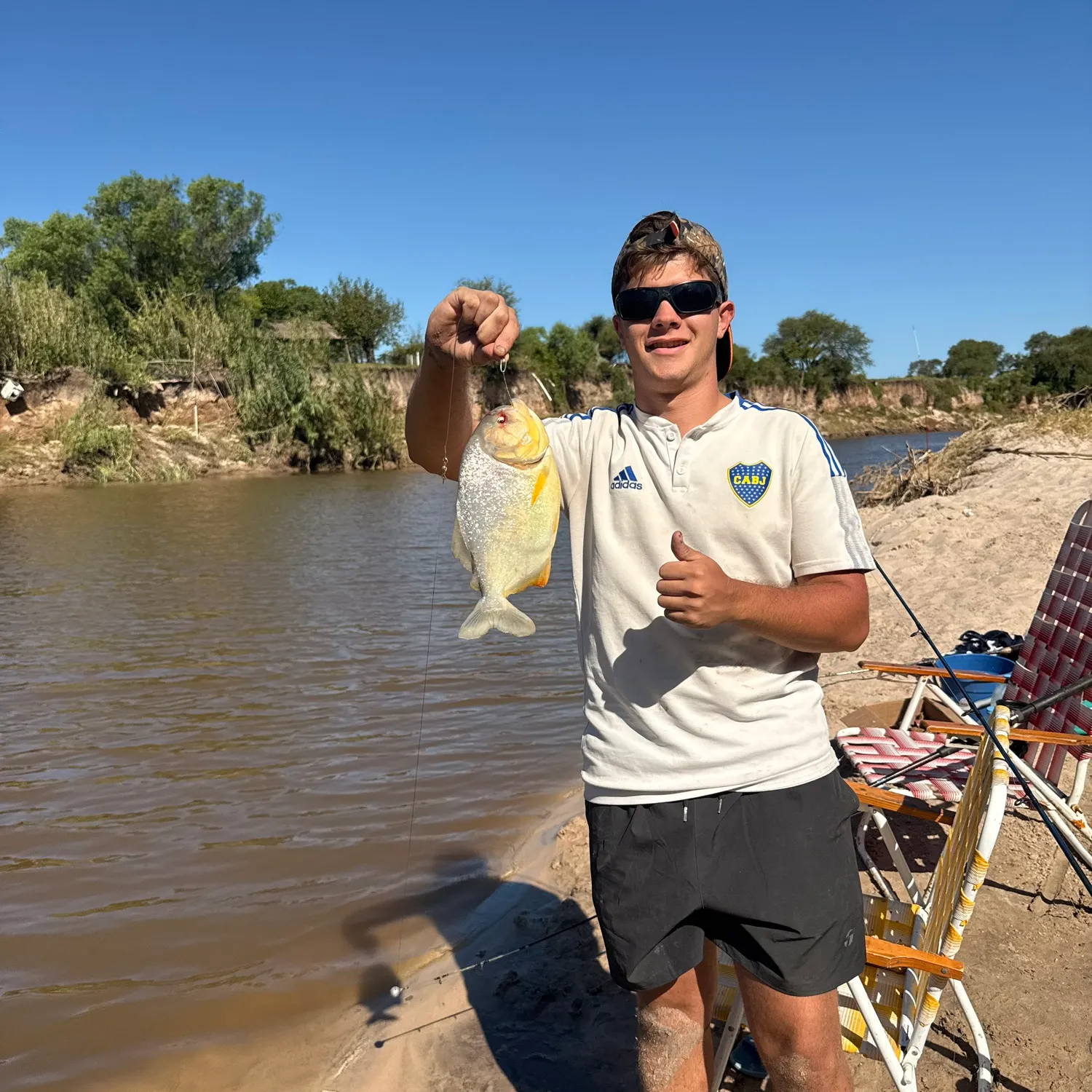 The most recent Small-scaled pacu catches on Fishbrain