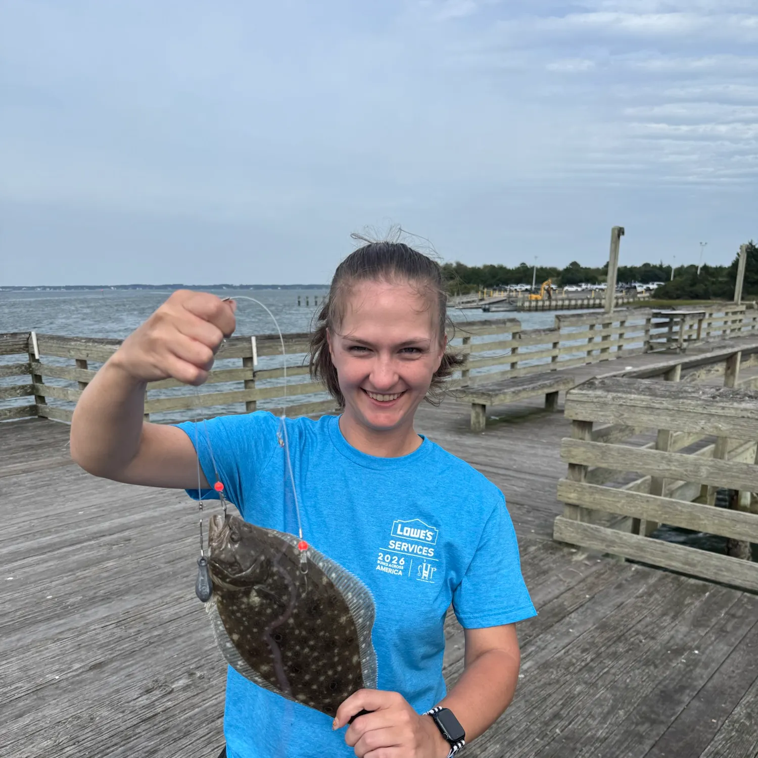 Summer flounder caught on Fishbrain