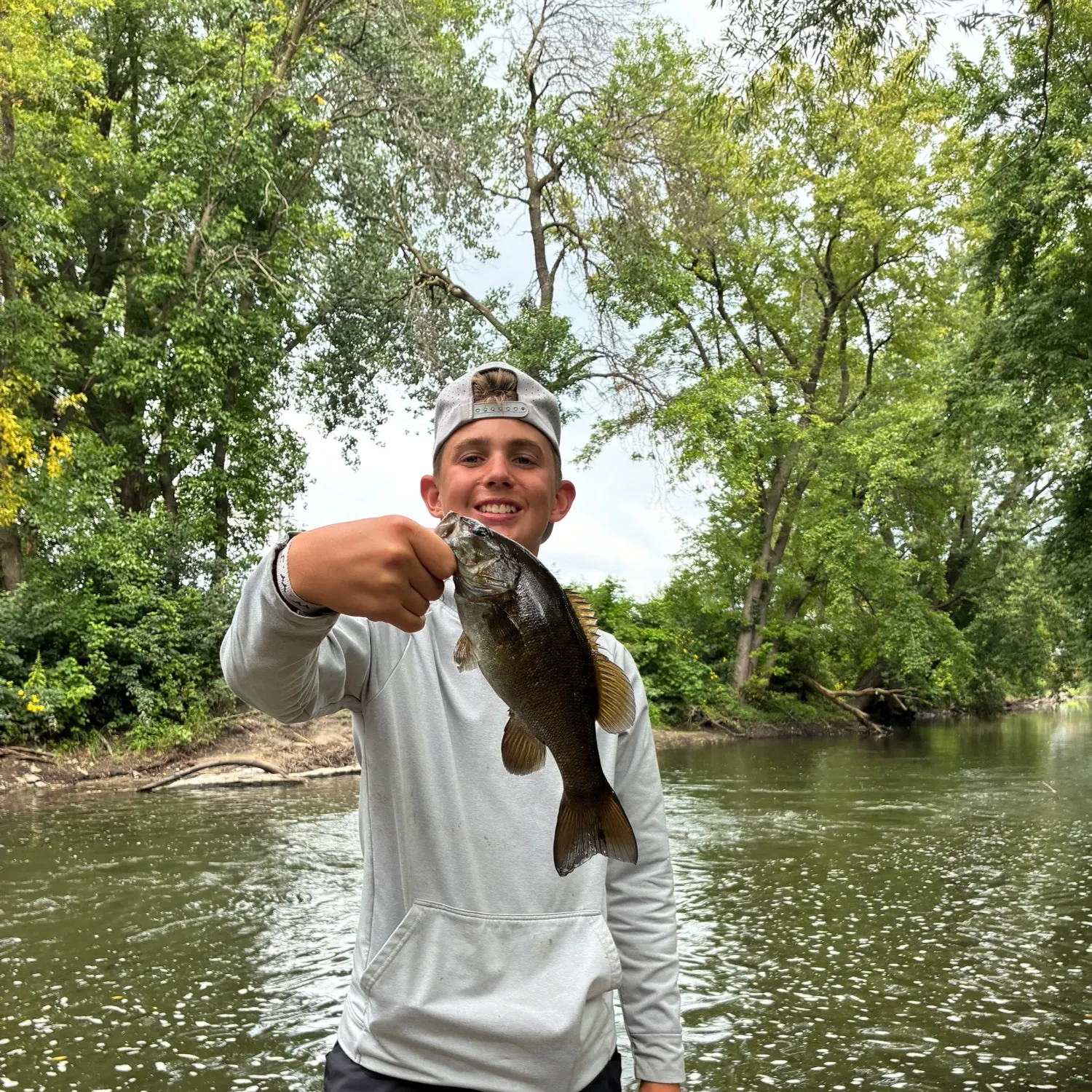 Smallmouth bass caught on Fishbrain