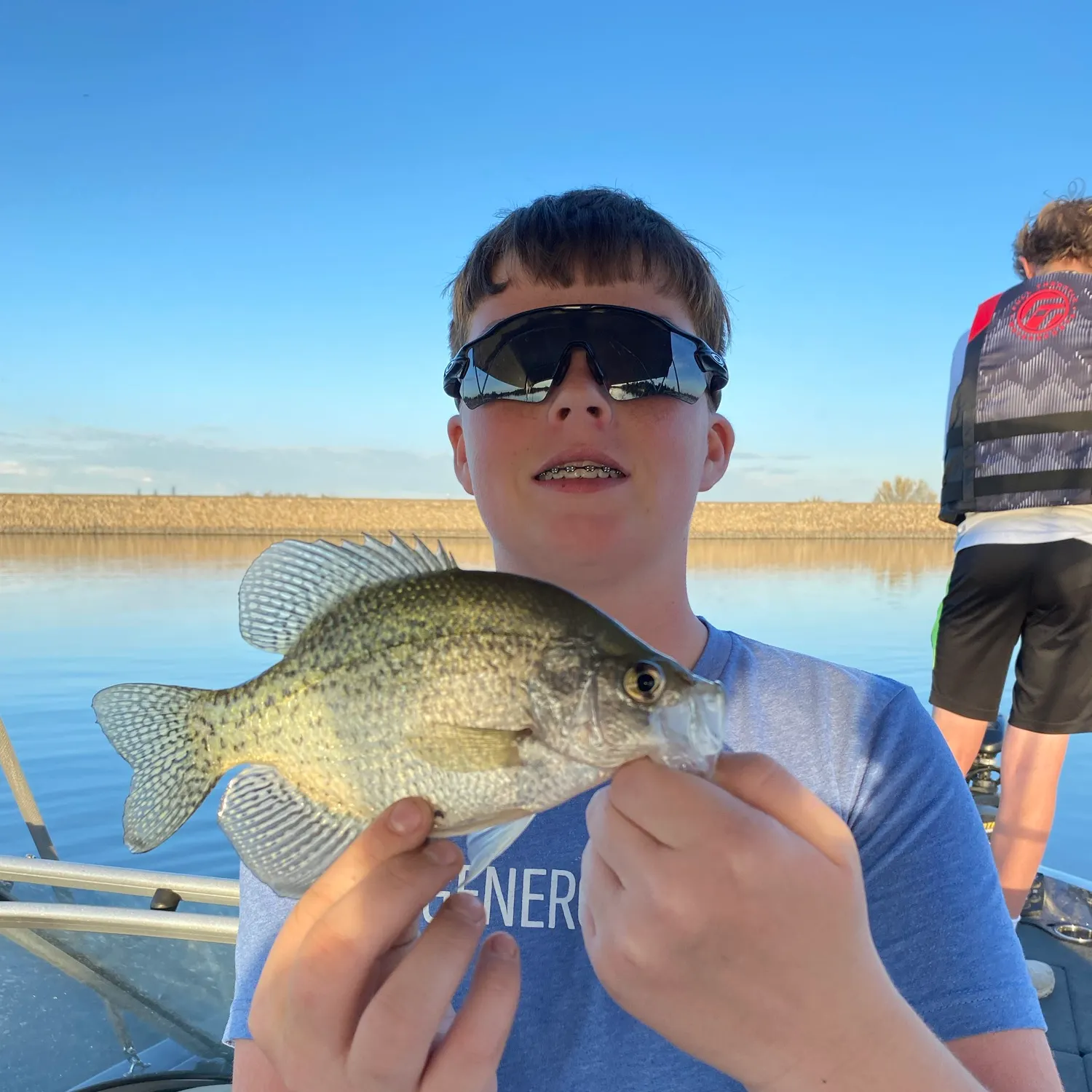Black crappie caught on Fishbrain