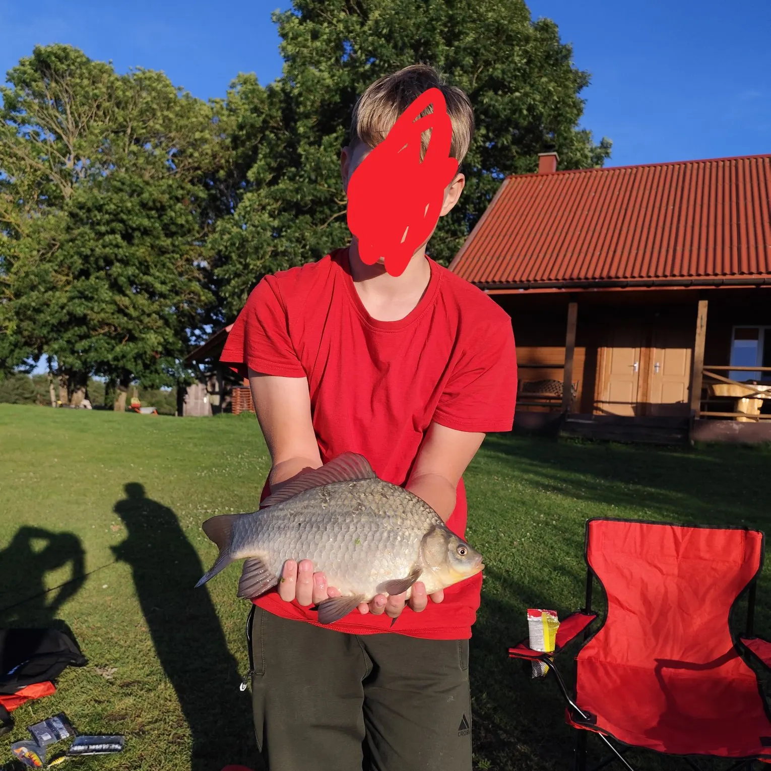 Crucian carp caught on Fishbrain