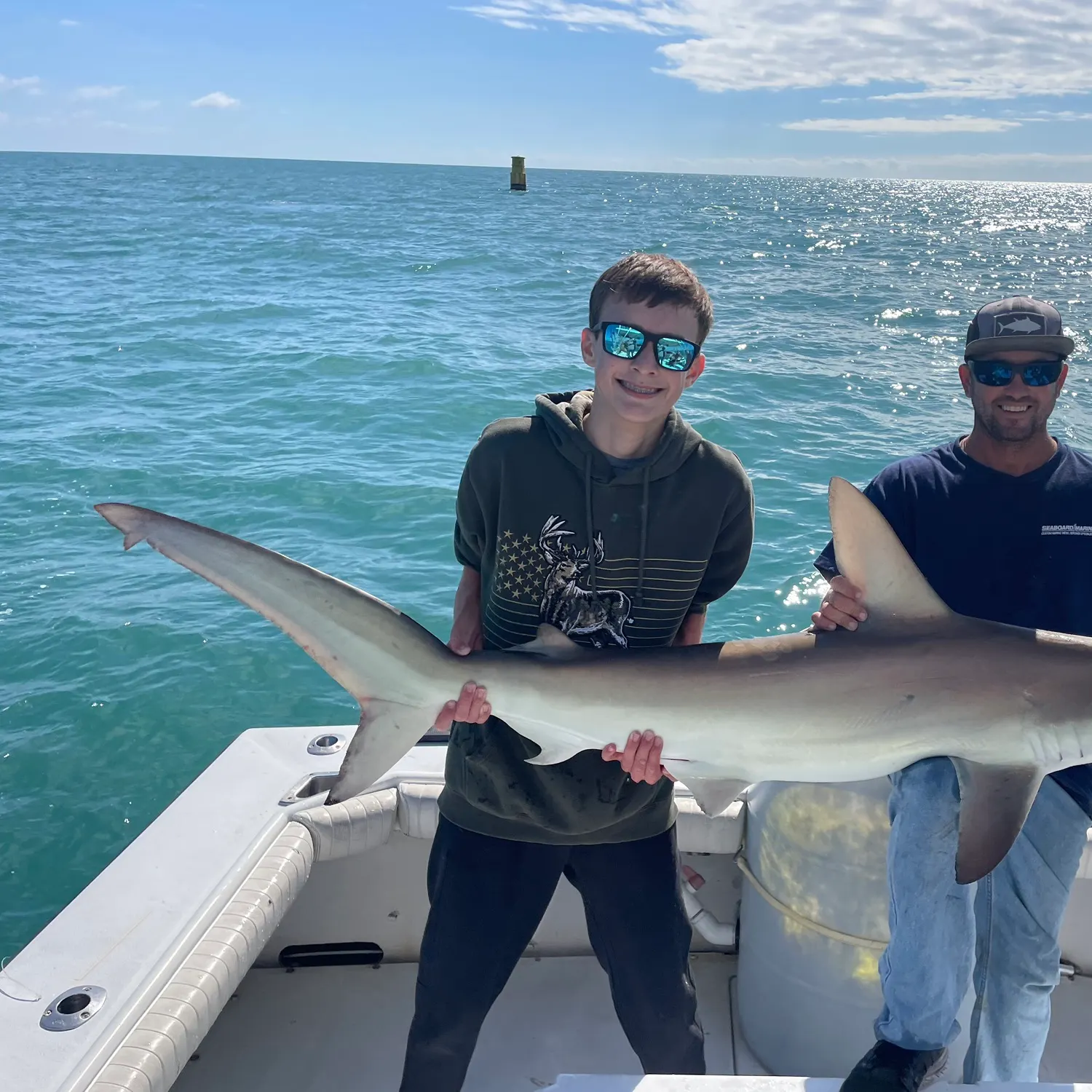 The most recent Scalloped hammerhead shark catches on Fishbrain