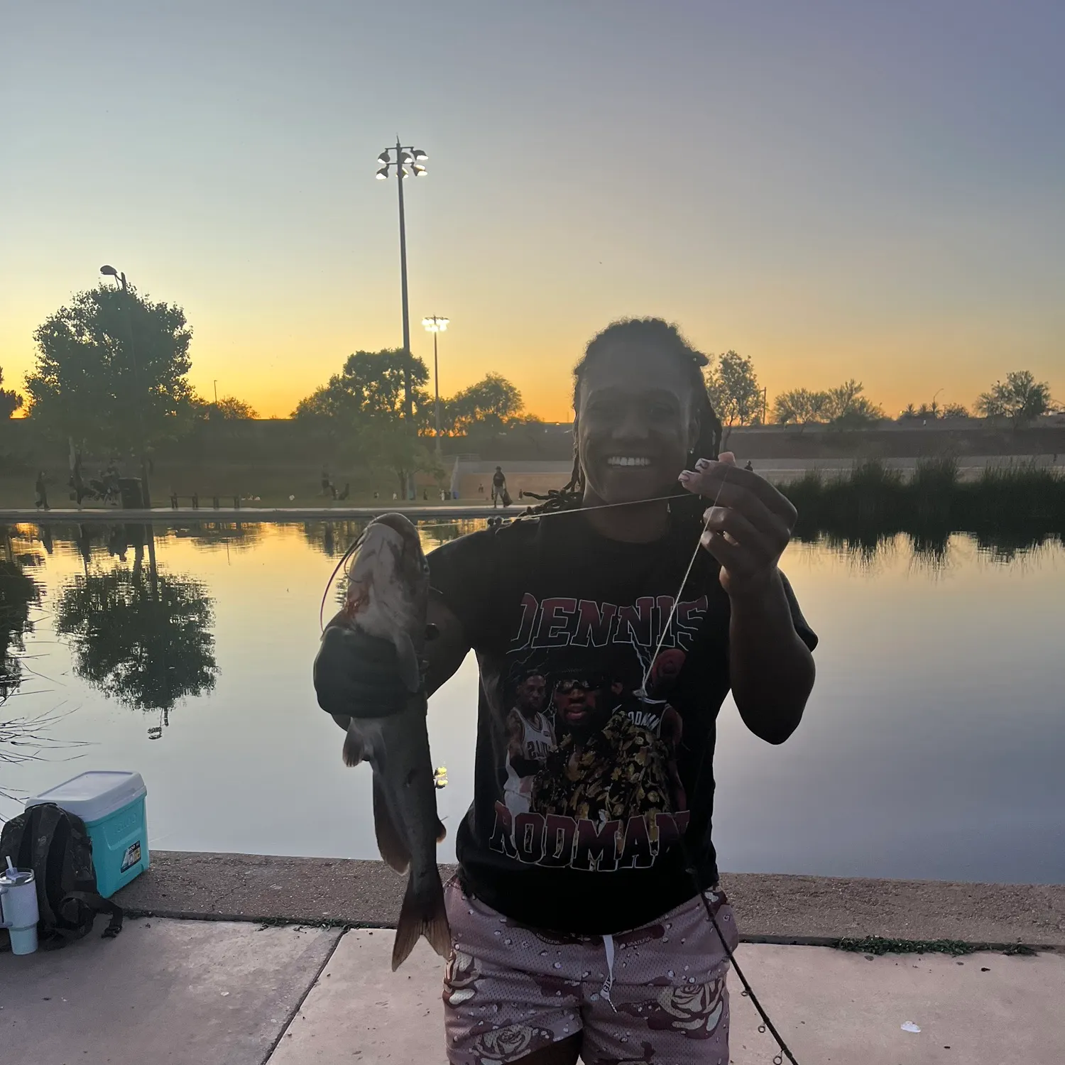 recently logged catches