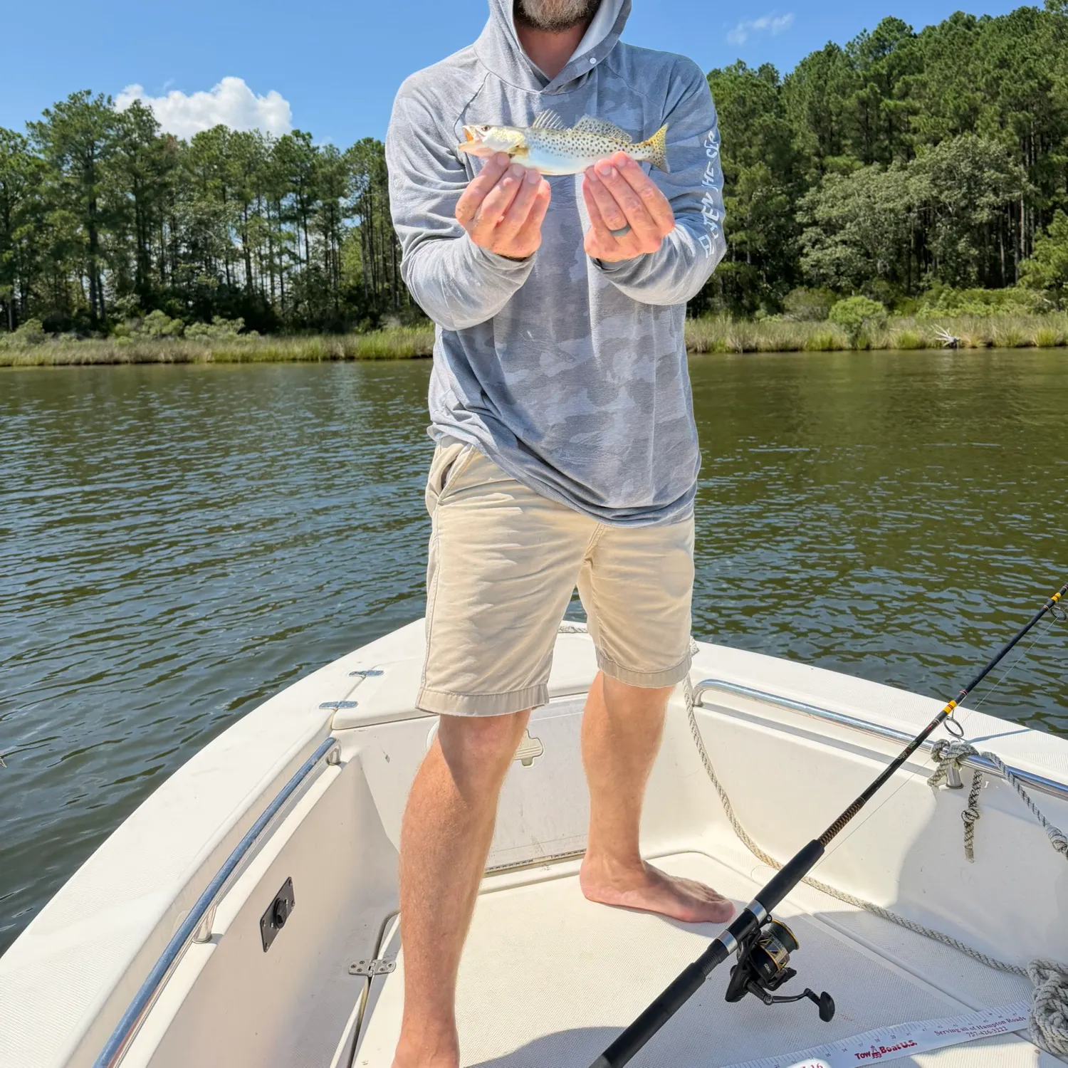 Spotted seatrout caught on Fishbrain