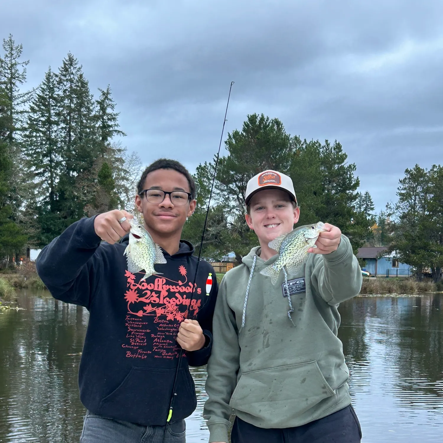 recently logged catches