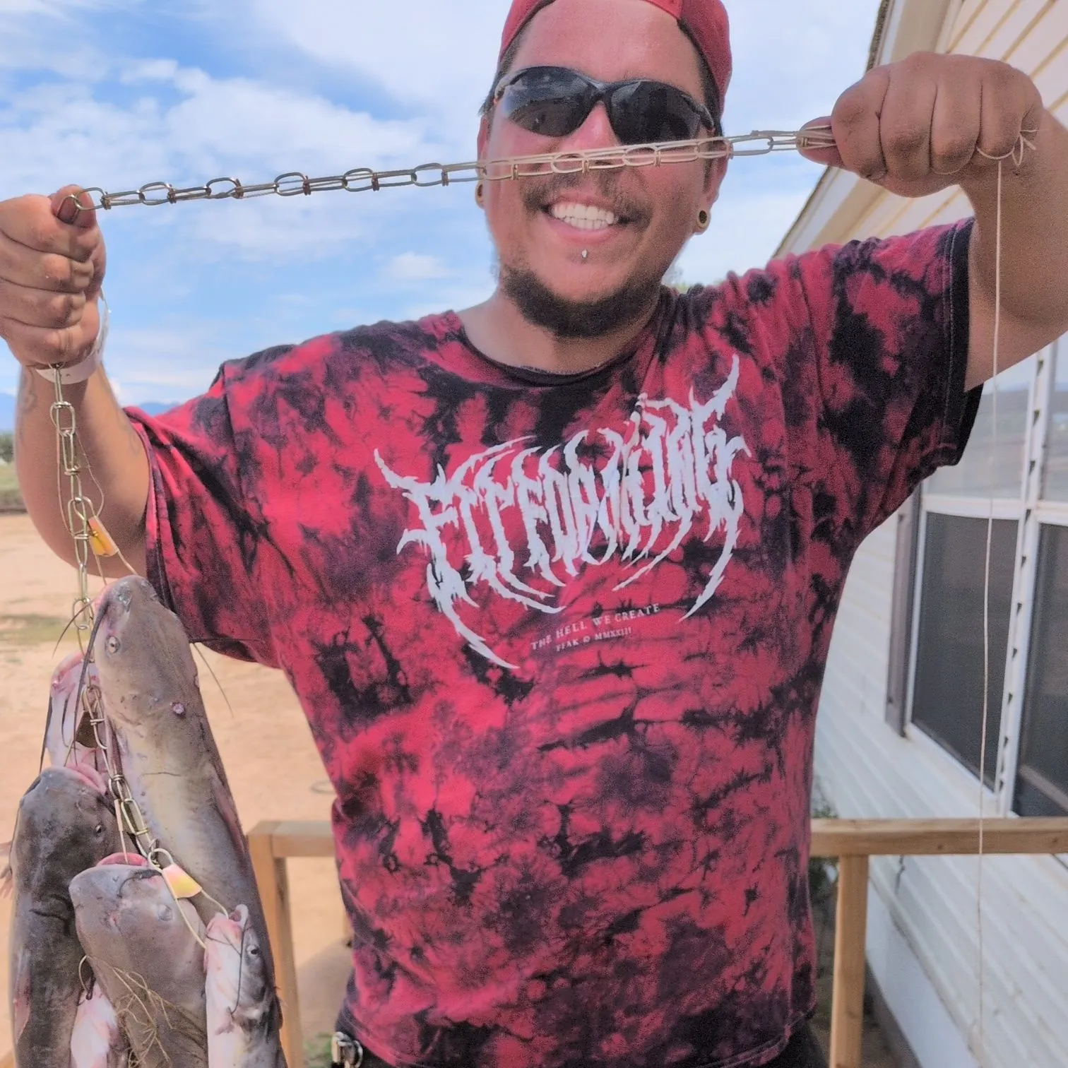 Channel catfish caught on Fishbrain