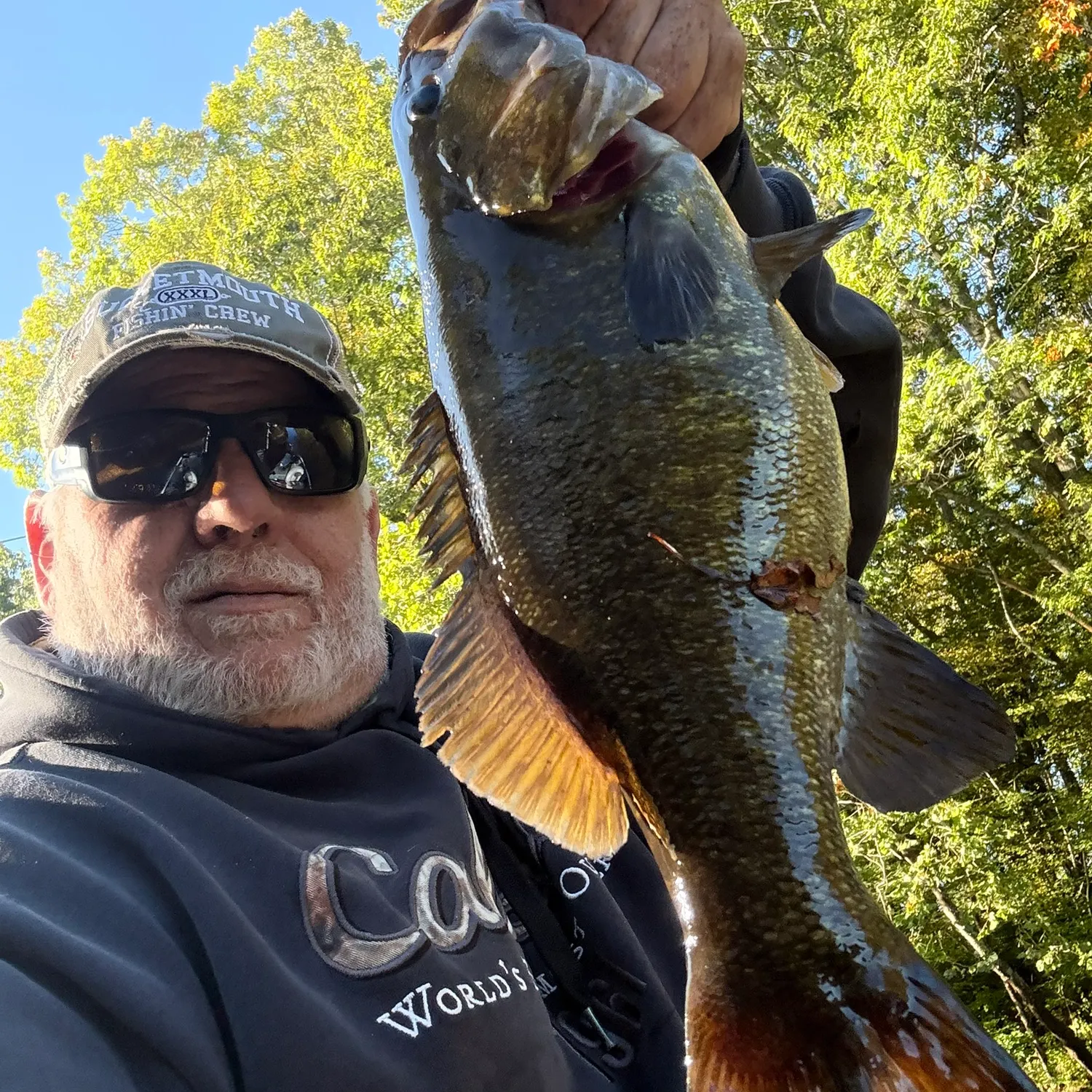 Smallmouth bass caught on Fishbrain