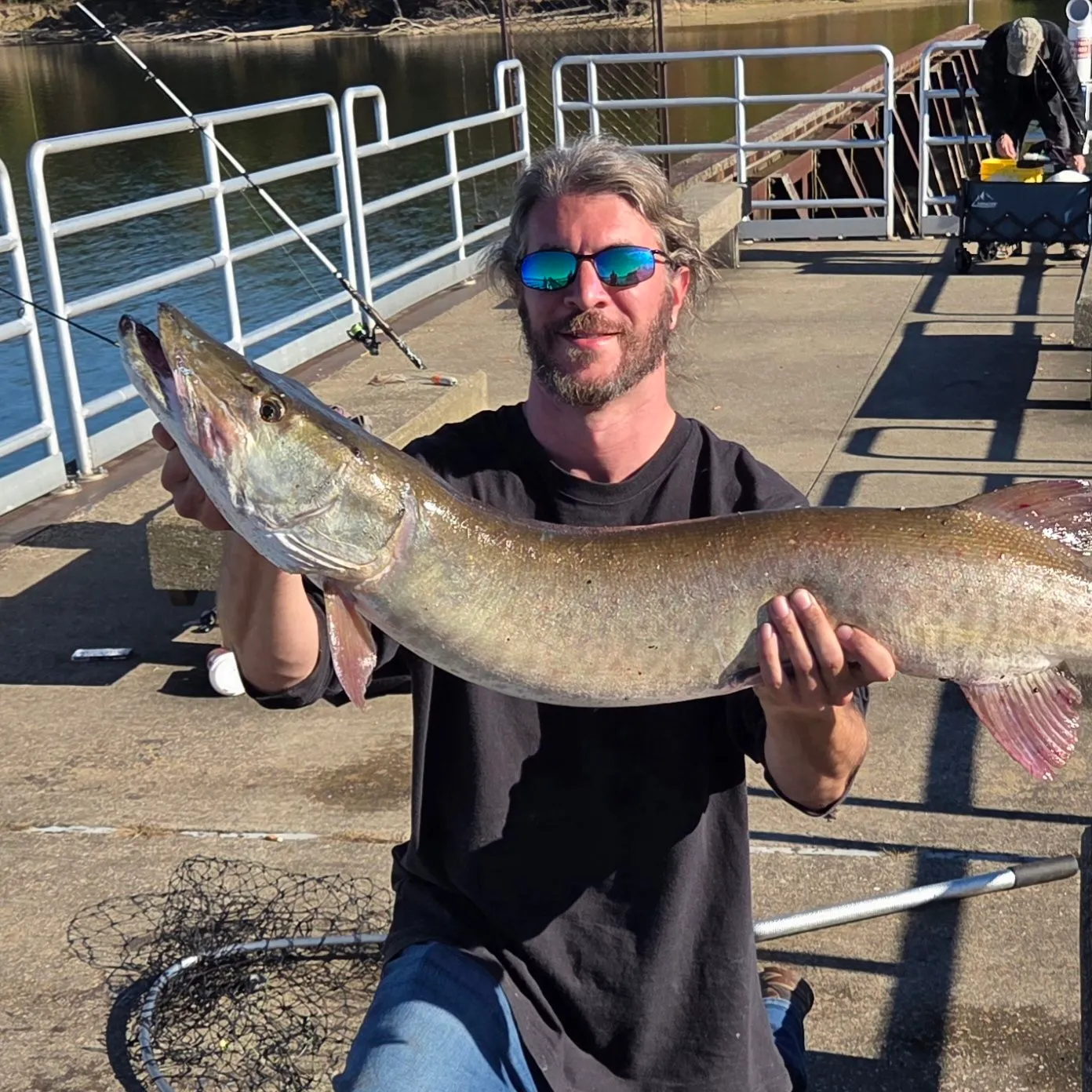 Muskie caught on Fishbrain