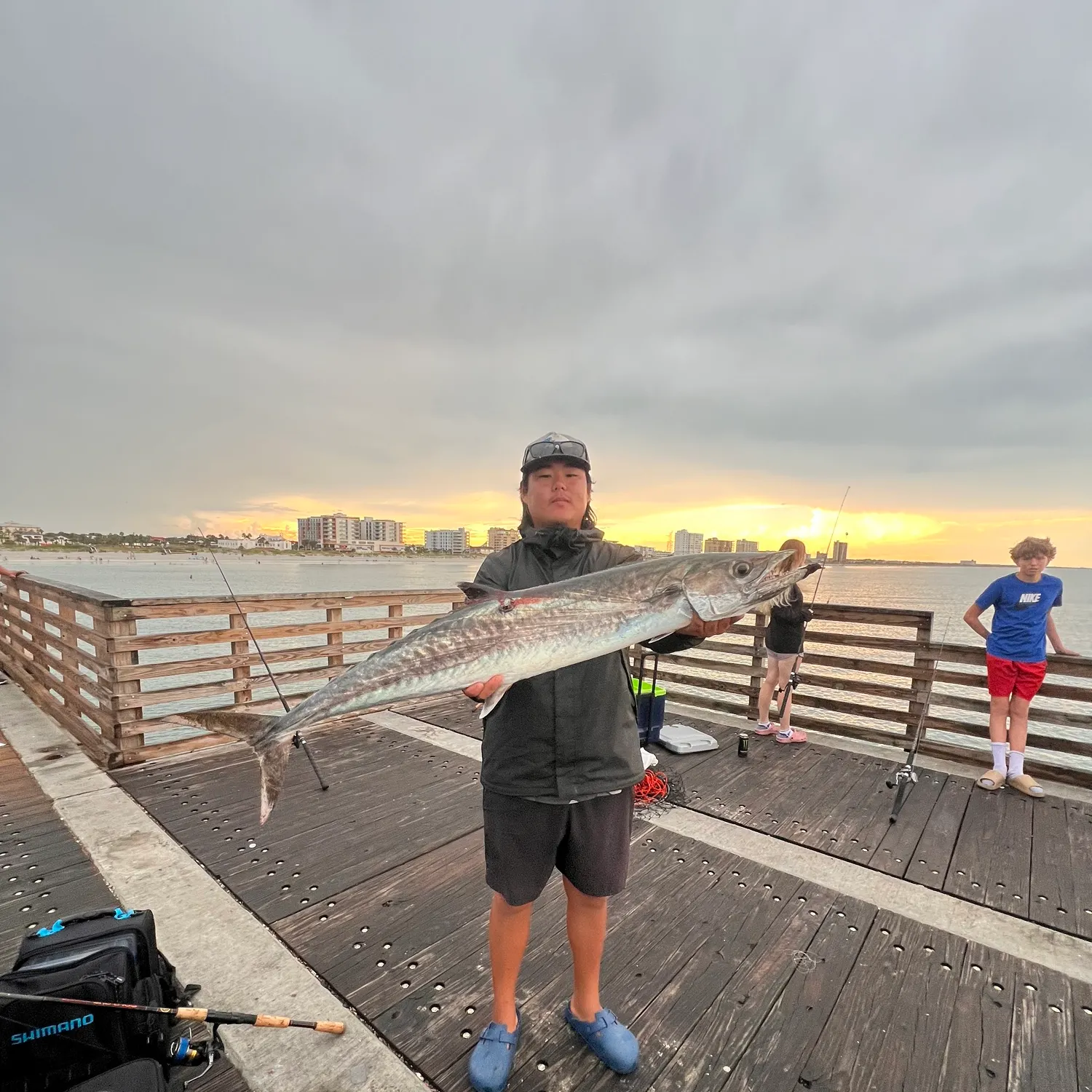 King mackerel caught on Fishbrain