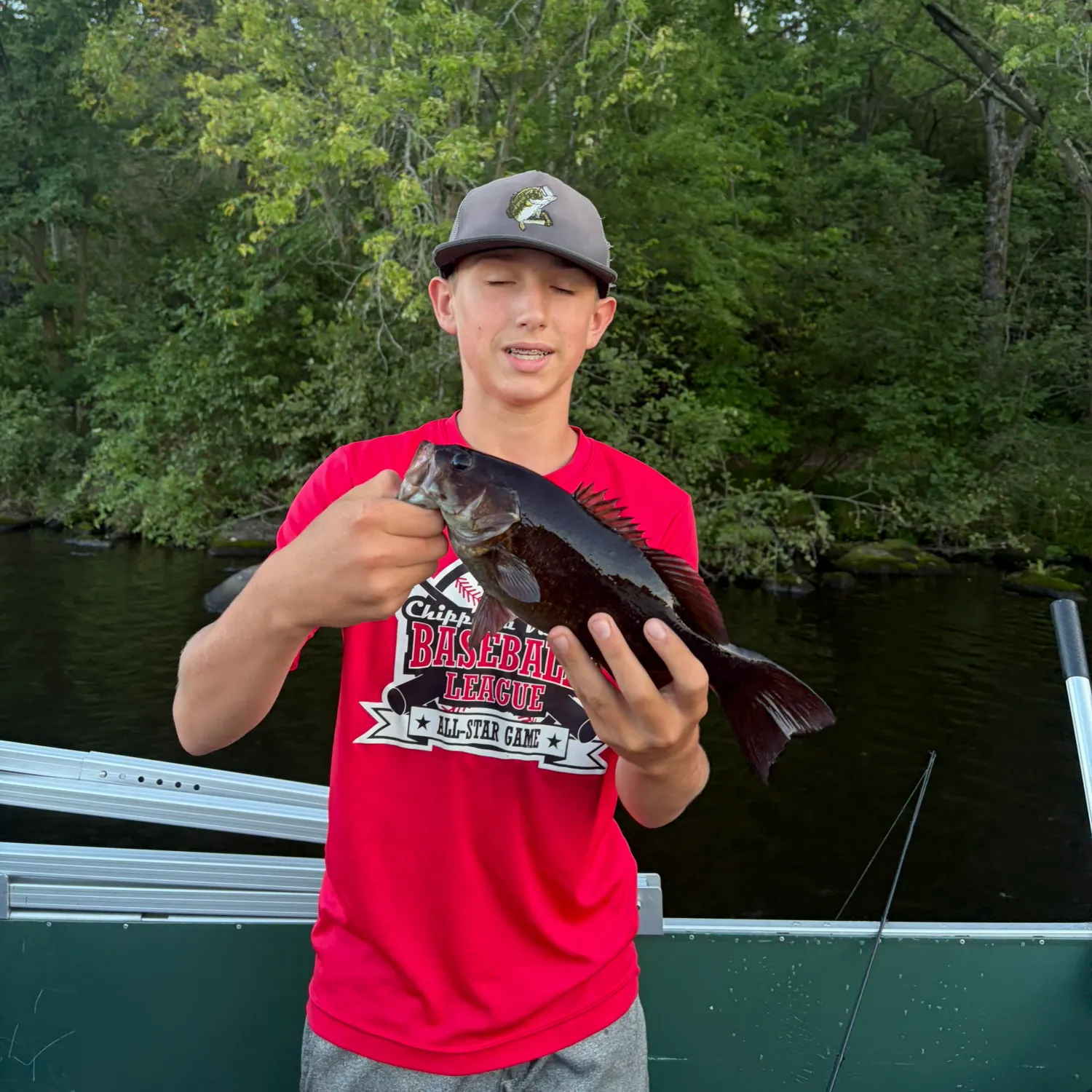 Smallmouth bass caught on Fishbrain