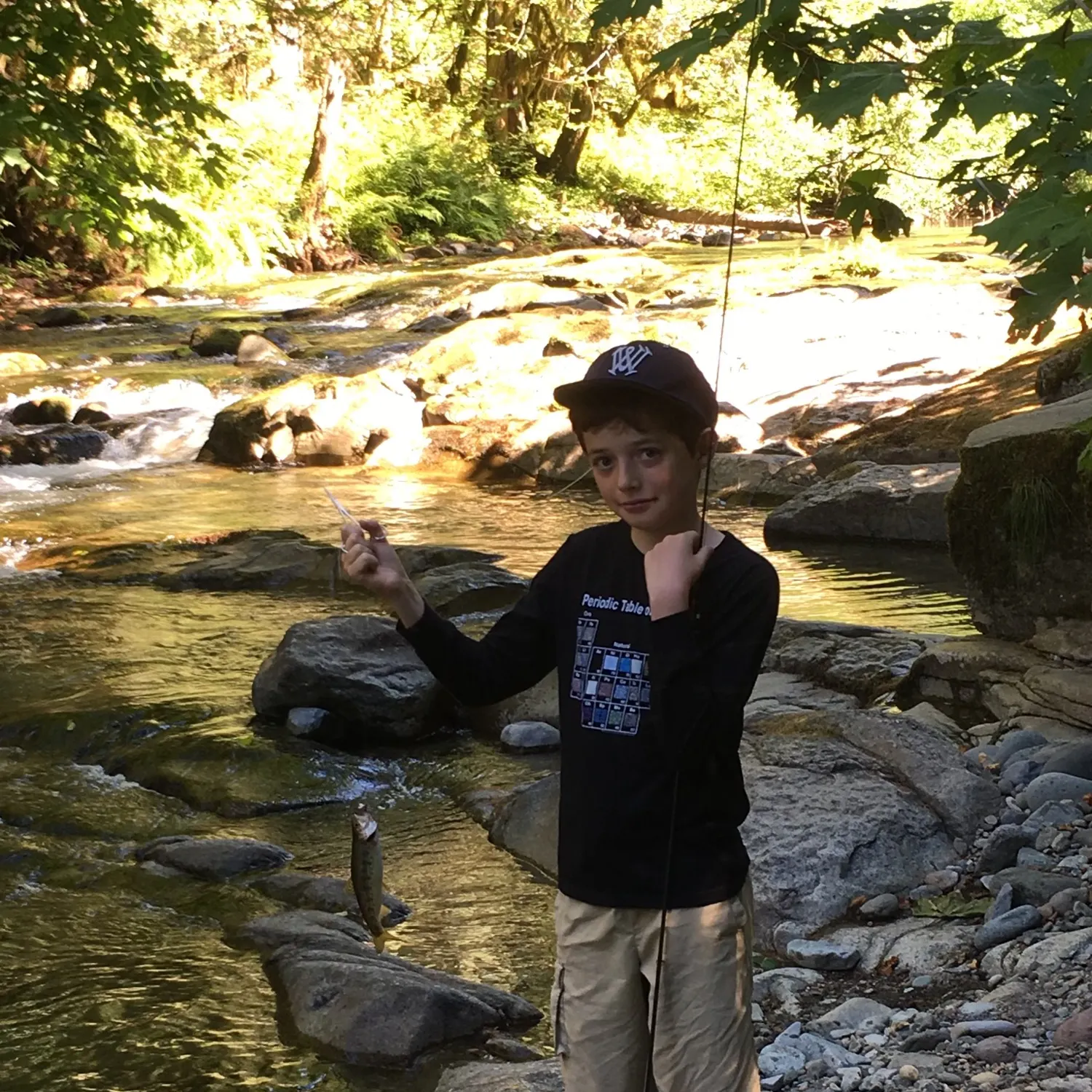 recently logged catches