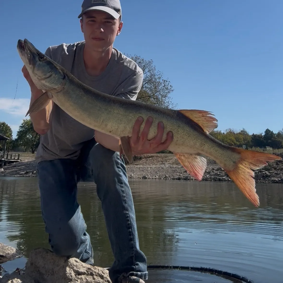 Muskie caught on Fishbrain