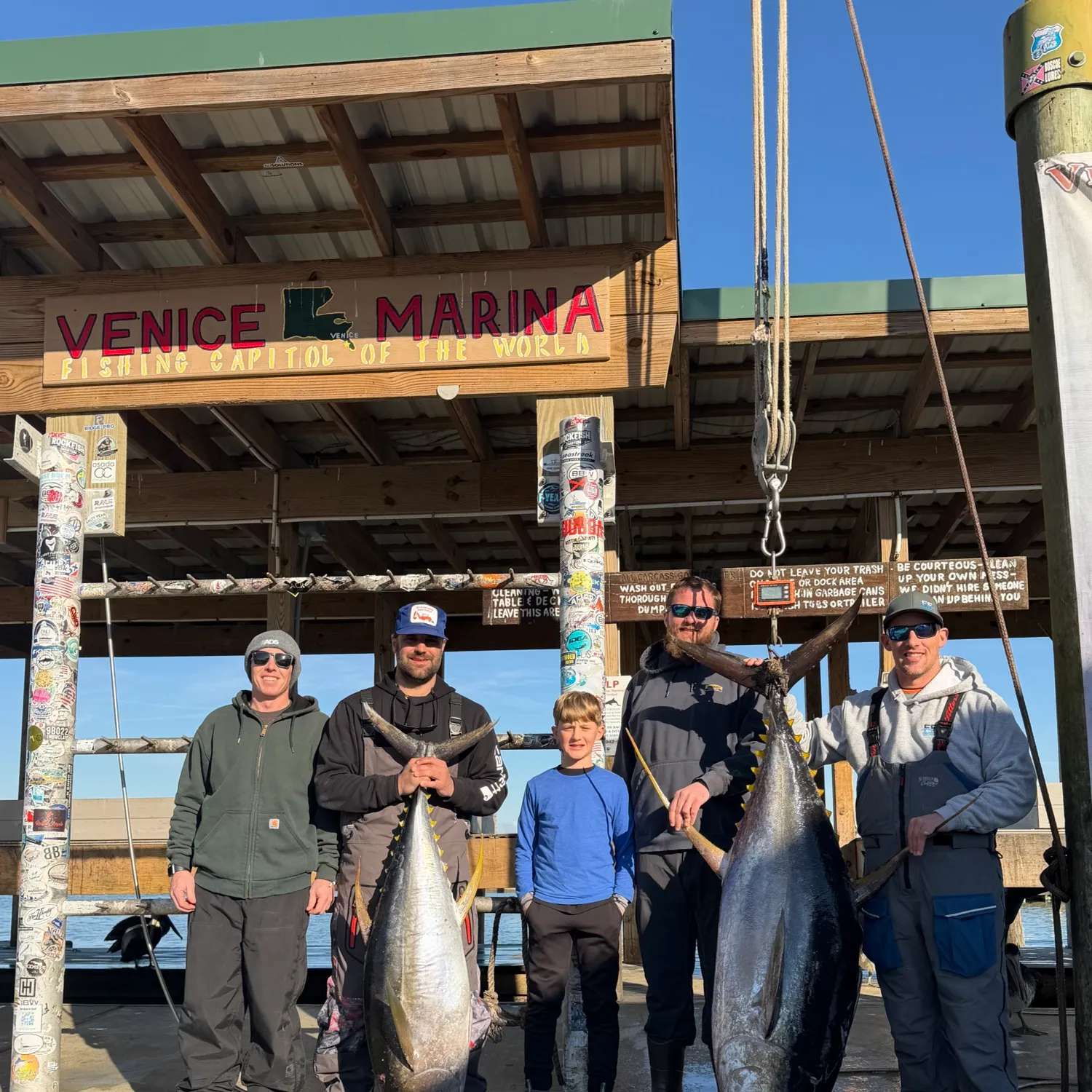 recently logged catches