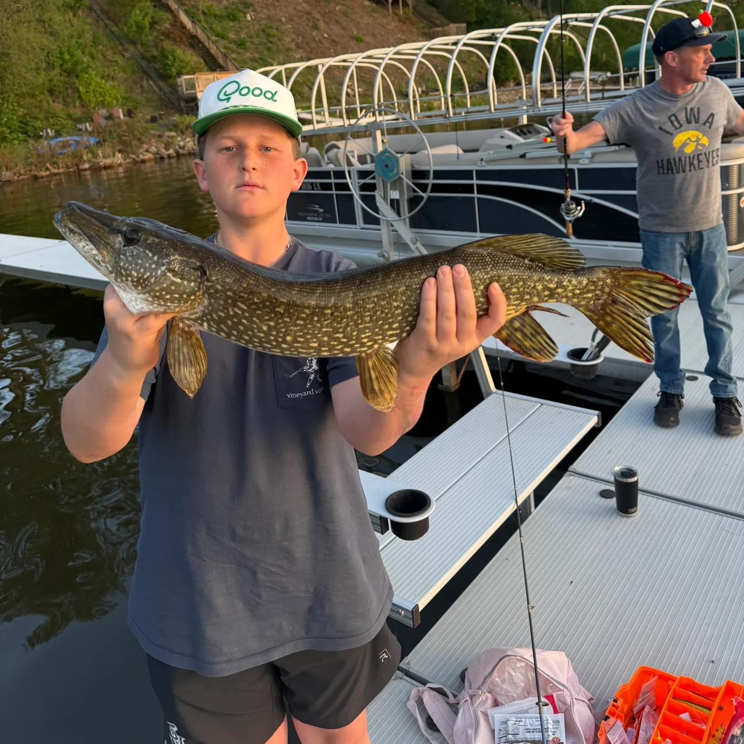 recently logged catches