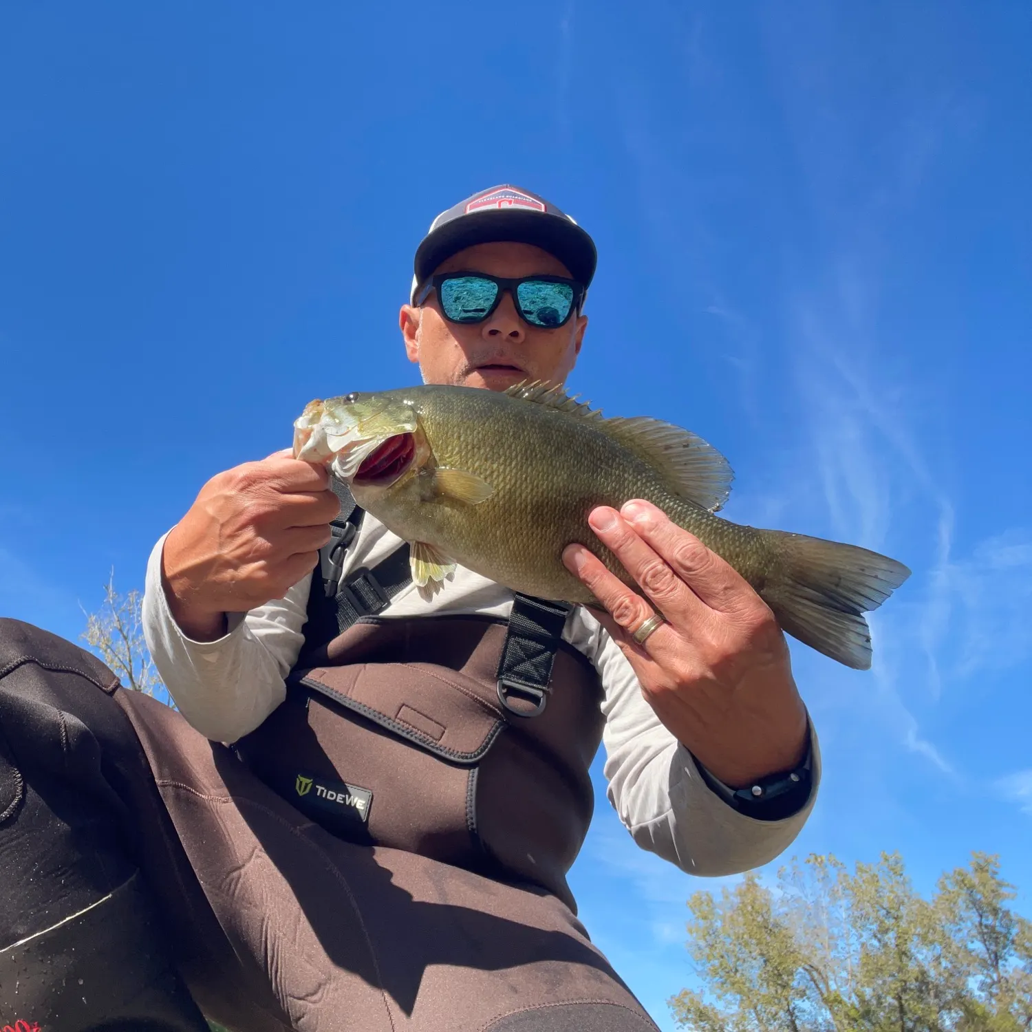 Smallmouth bass caught on Fishbrain