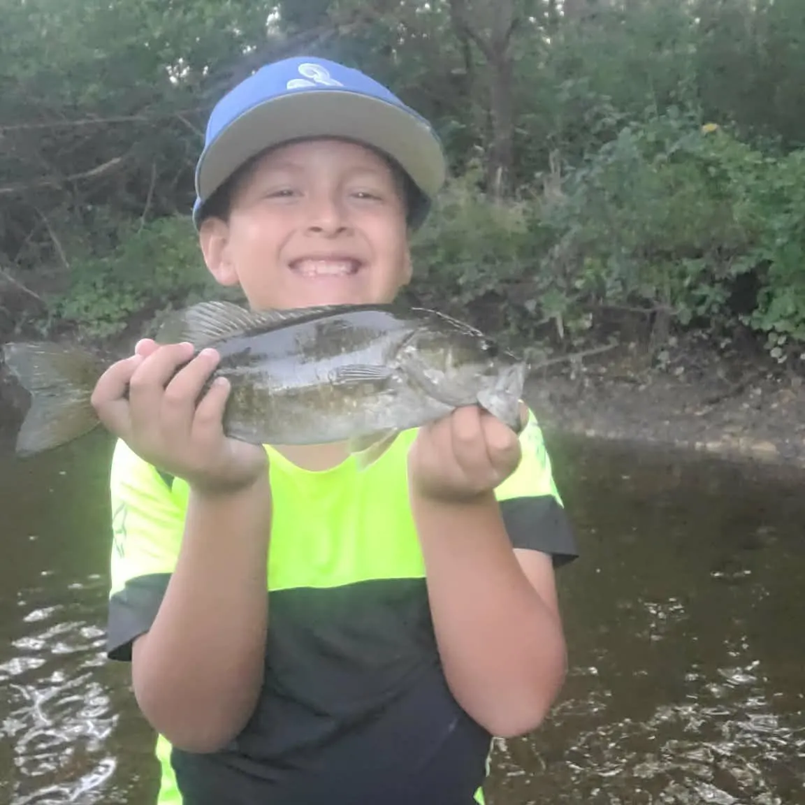 Smallmouth bass caught on Fishbrain