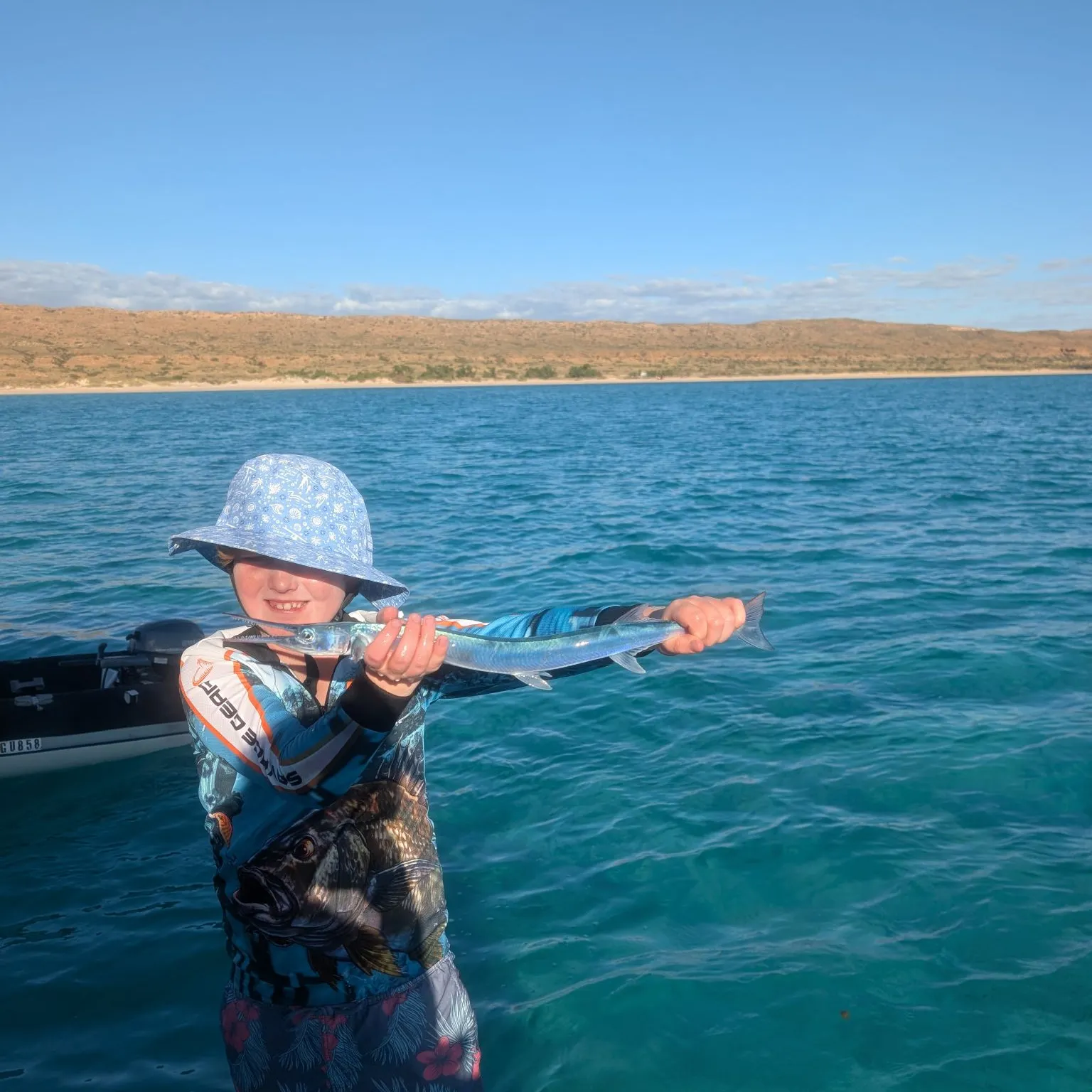 Hound needlefish caught on Fishbrain