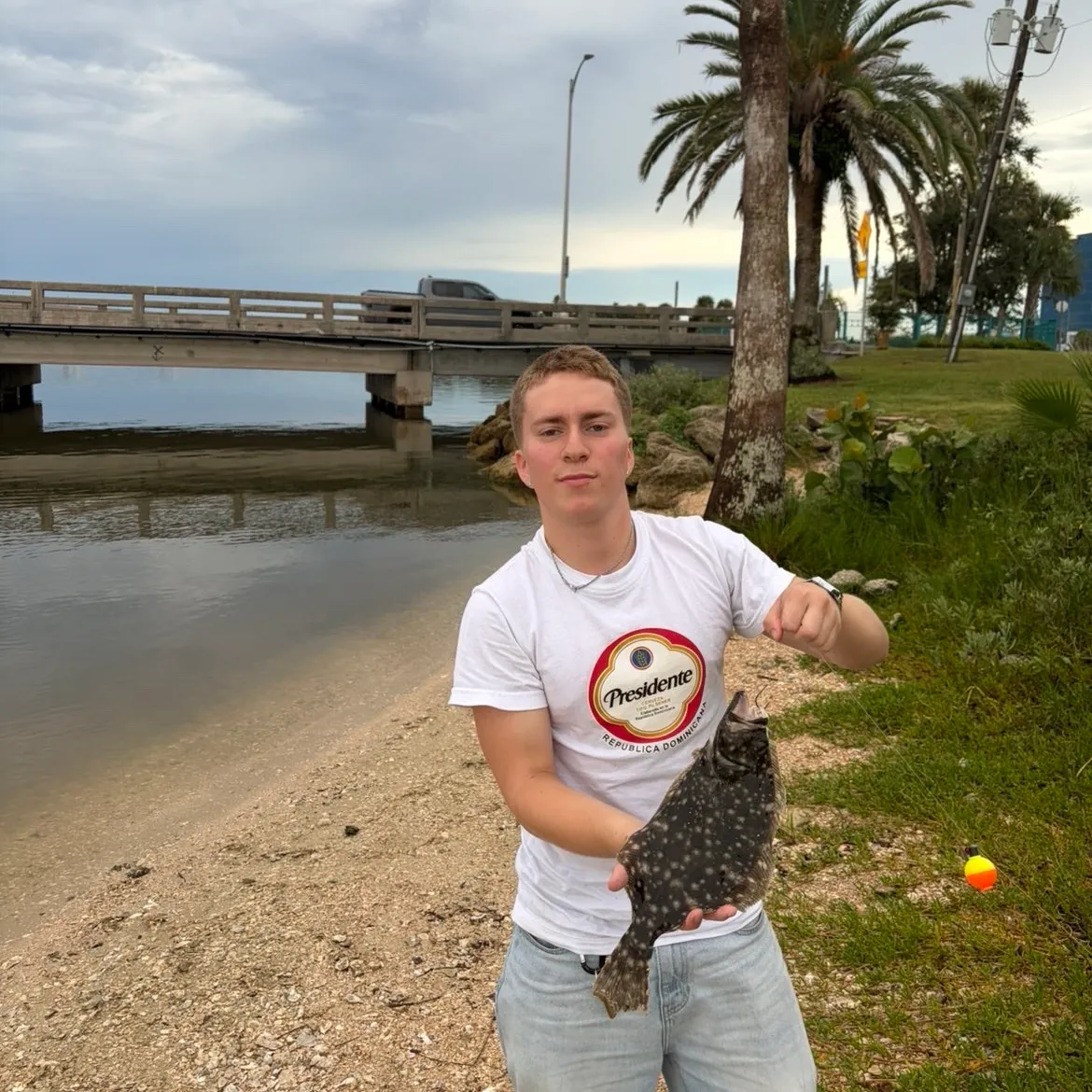 Summer flounder caught on Fishbrain