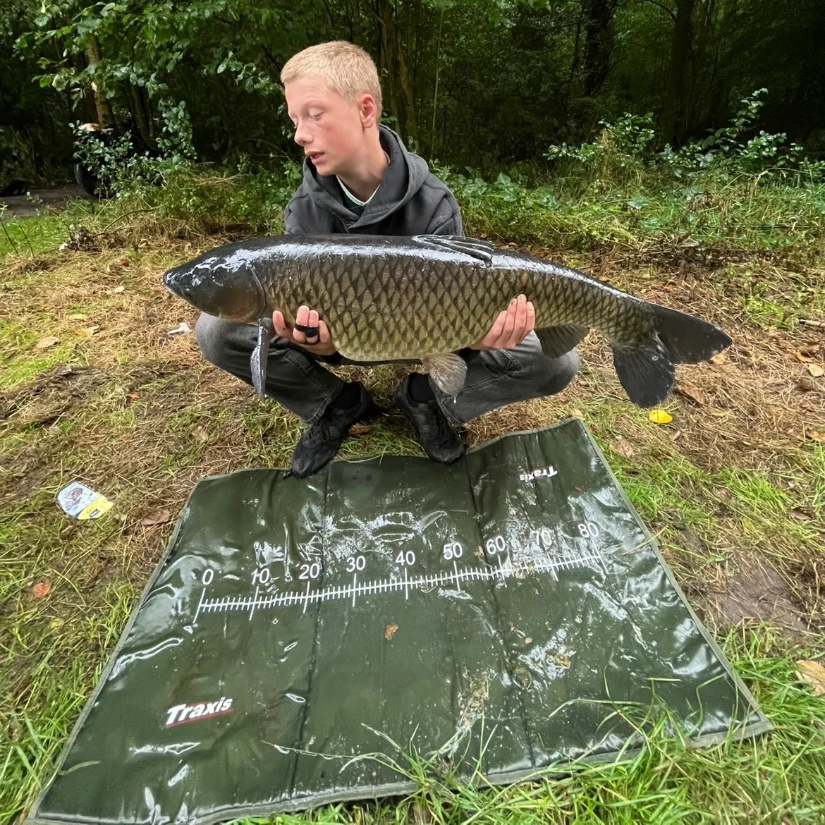 Grass carp caught on Fishbrain