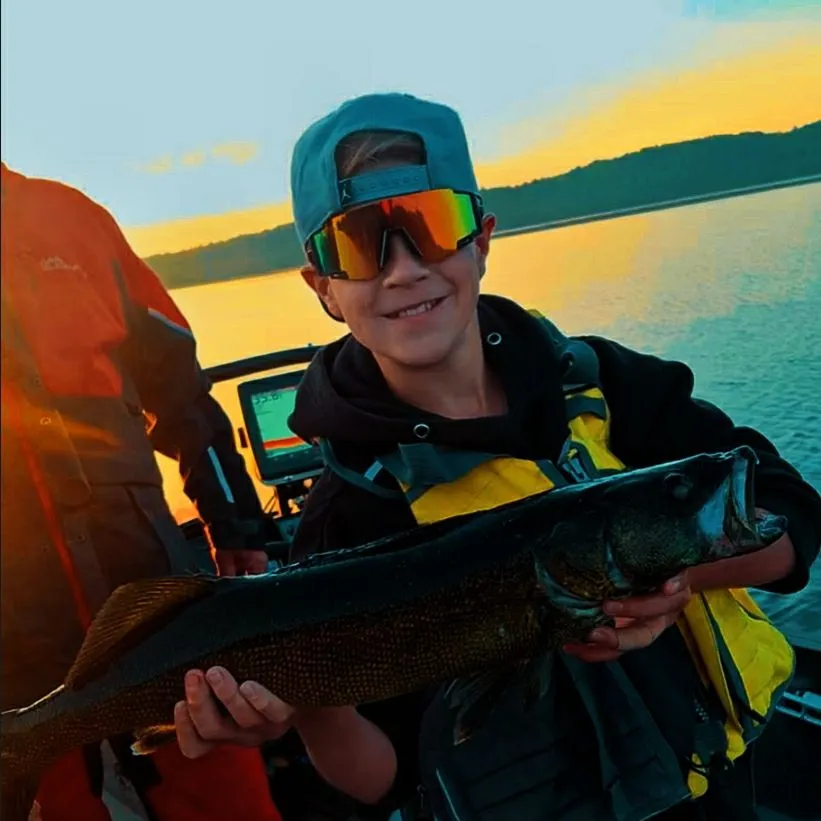 Walleye caught on Fishbrain