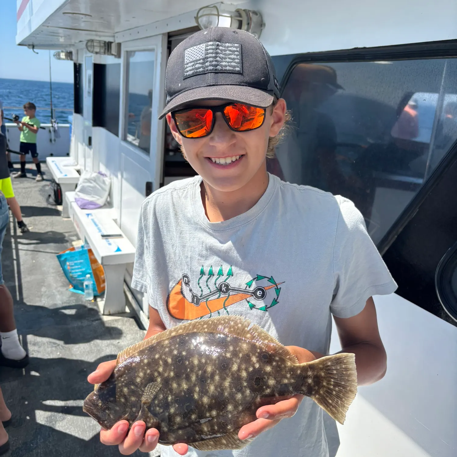 Summer flounder caught on Fishbrain