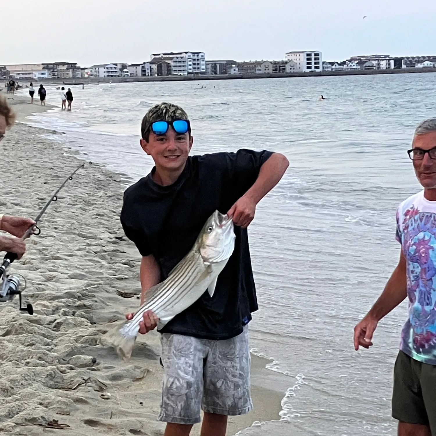 Striped bass caught on Fishbrain