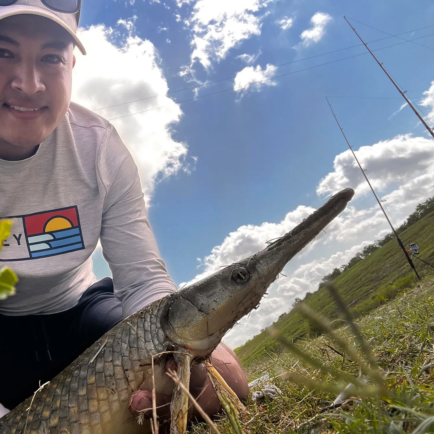 The most recent Shortnose gar catches on Fishbrain