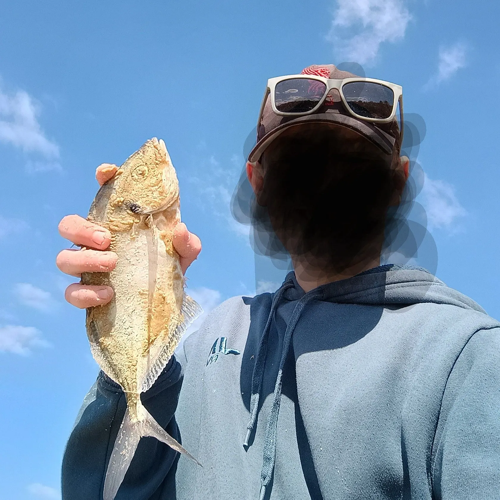 White trevally caught on Fishbrain