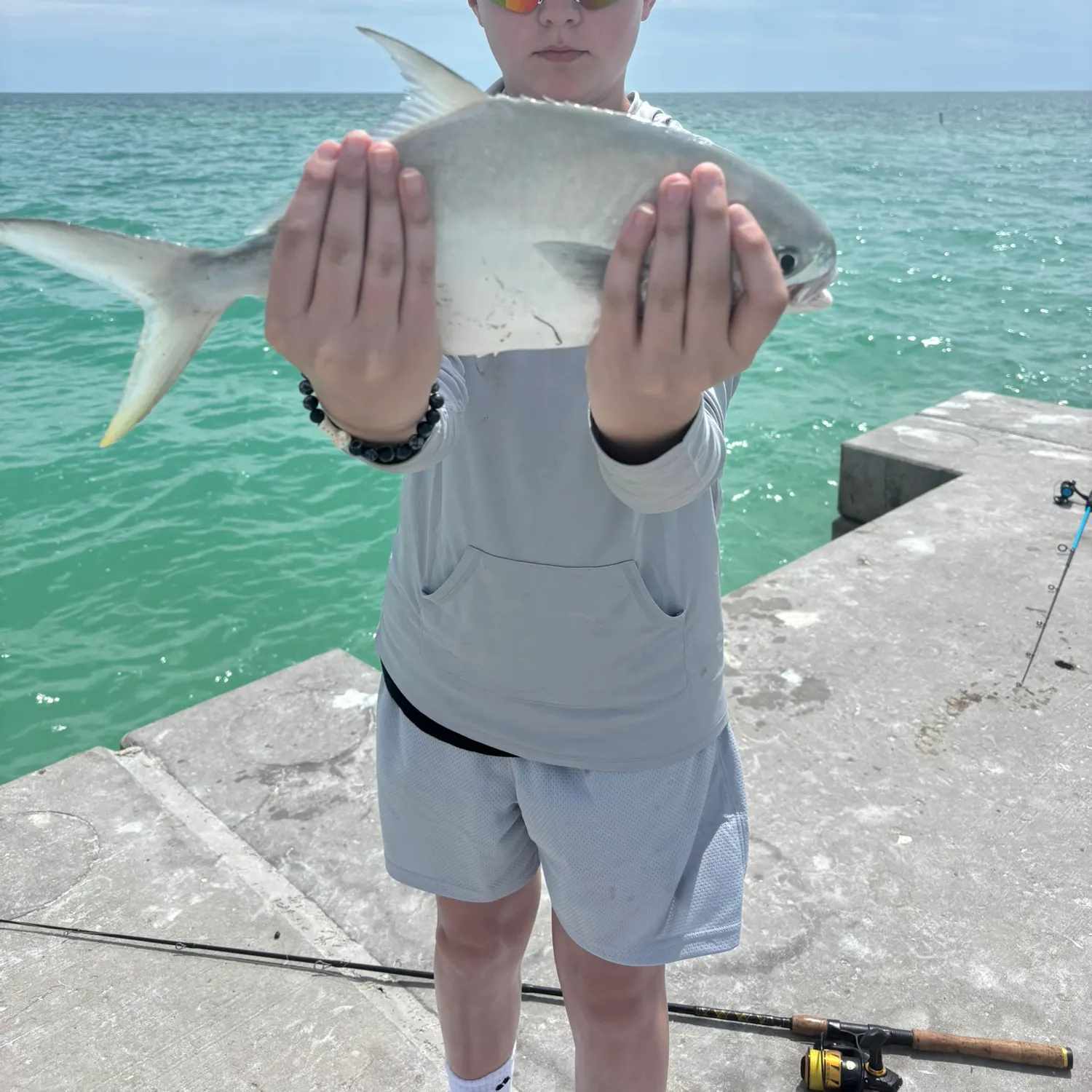 The most recent Florida pompano catches on Fishbrain