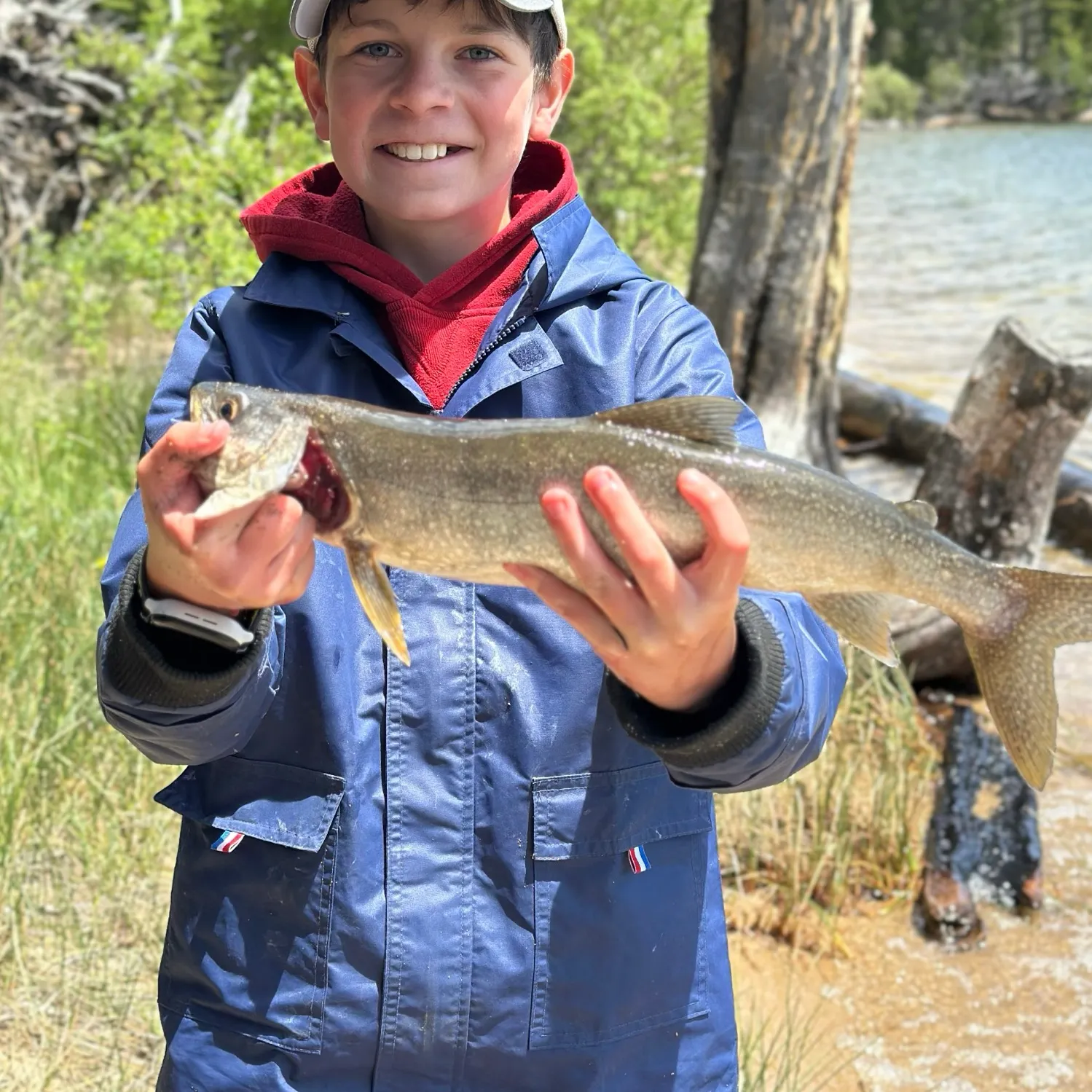 Lake char caught on Fishbrain