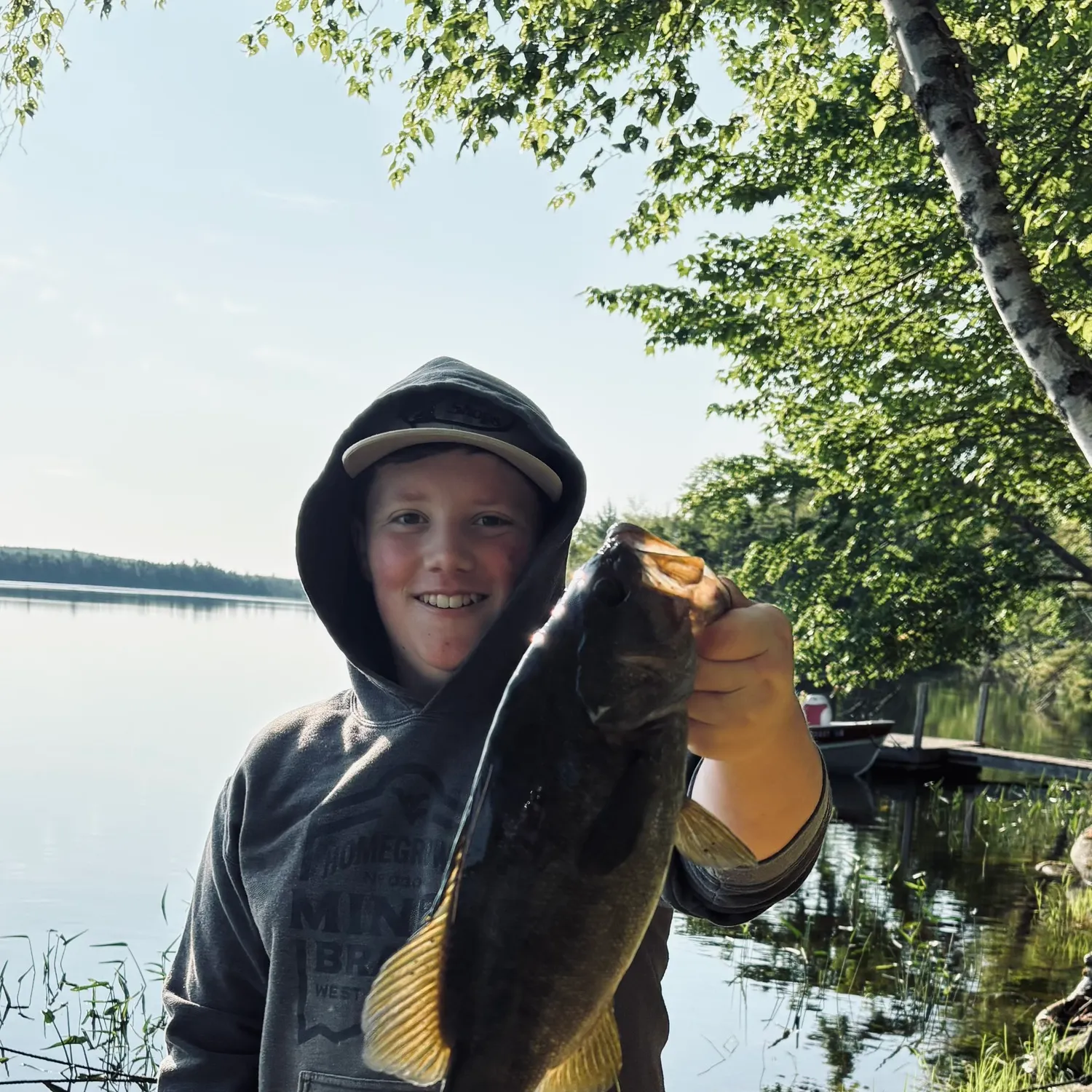 Smallmouth bass caught on Fishbrain