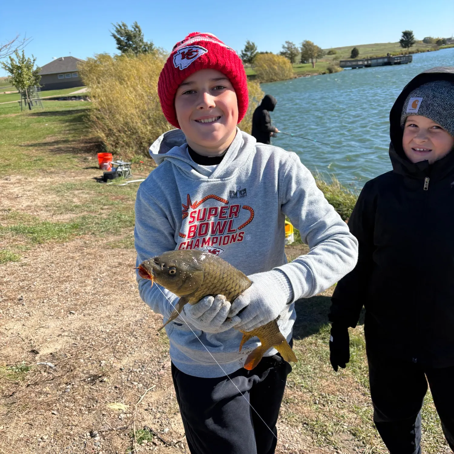 Common carp caught on Fishbrain