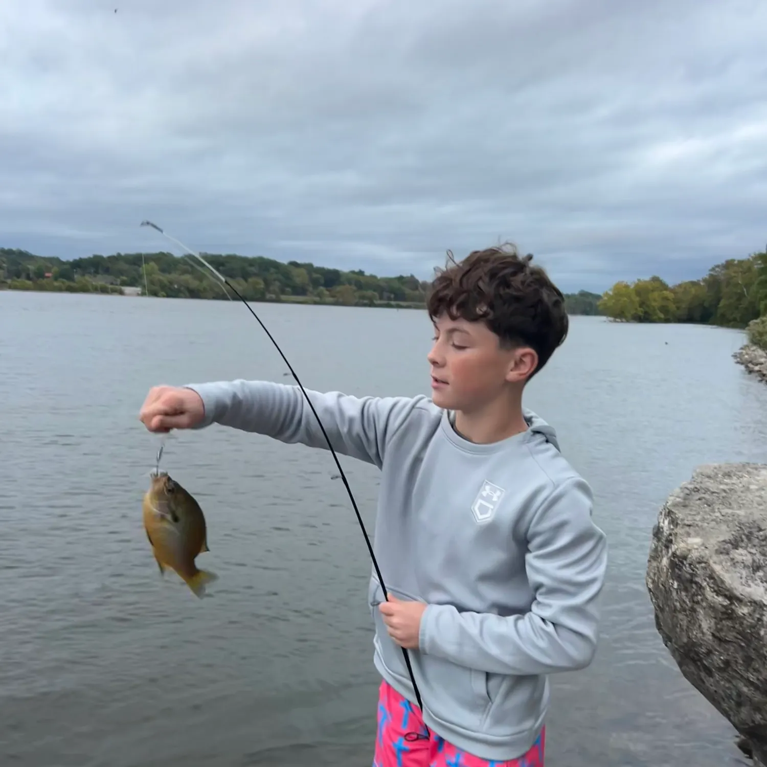 Bluegill caught on Fishbrain