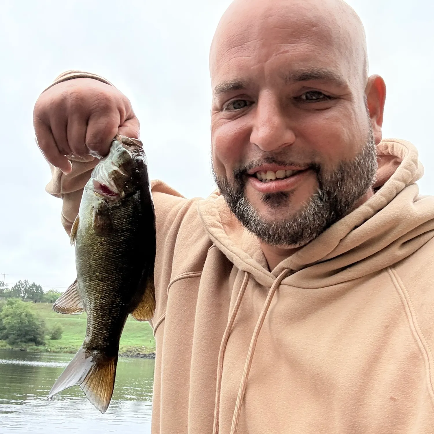 Smallmouth bass caught on Fishbrain