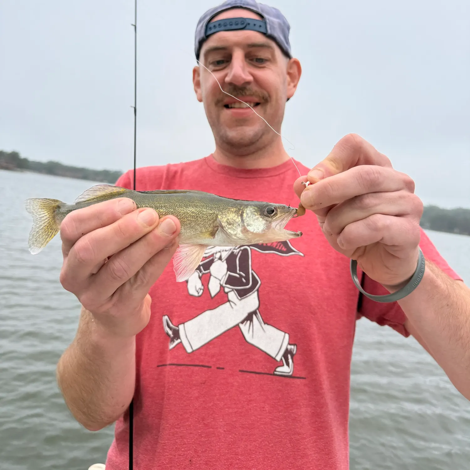 Walleye caught on Fishbrain