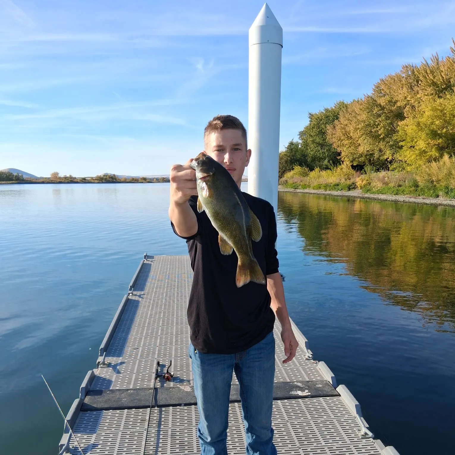 Smallmouth bass caught on Fishbrain