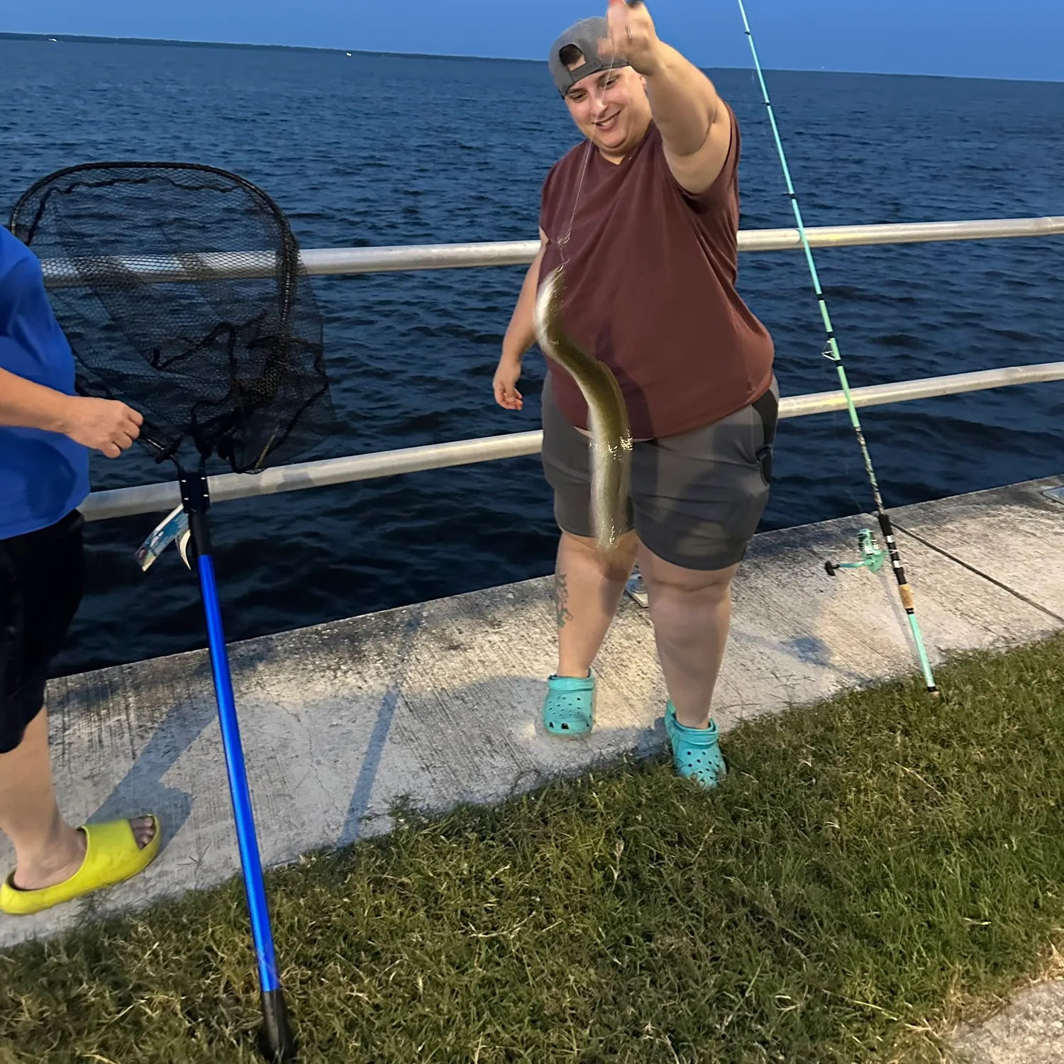 The most popular recent Shortfin eel catch on Fishbrain