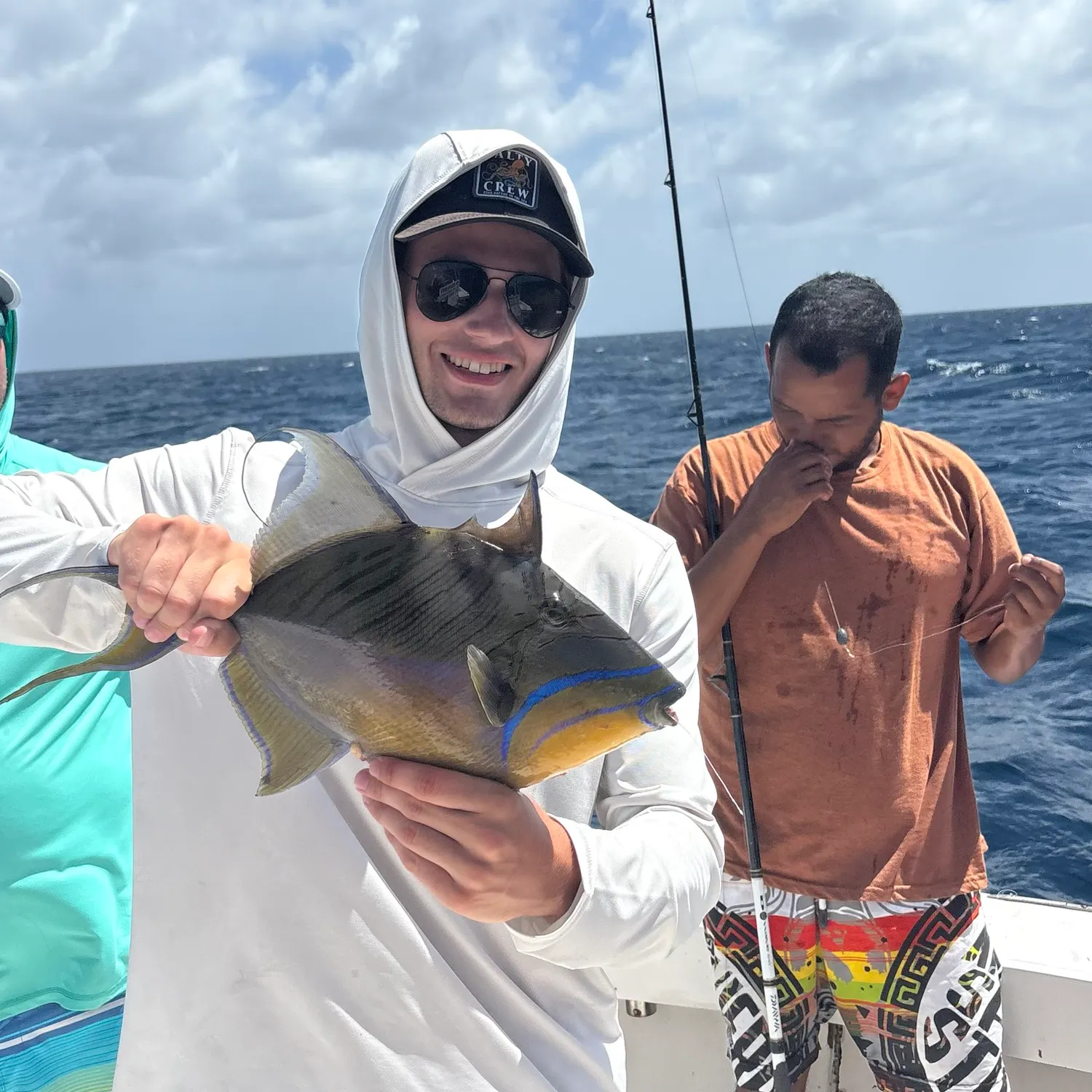 The most recent Queen triggerfish catches on Fishbrain